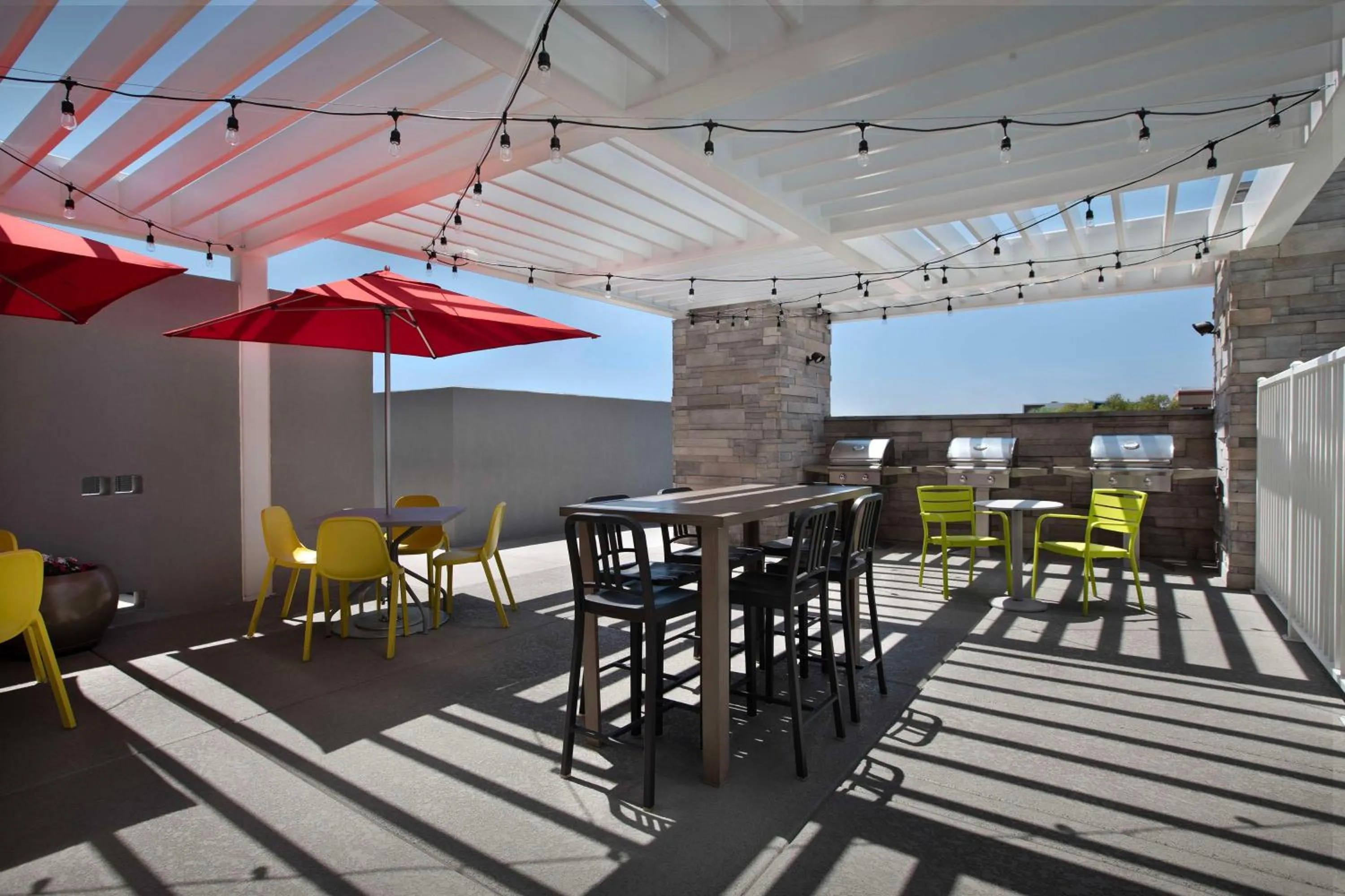 Patio in Home2 Suites By Hilton Phoenix North Happy Valley