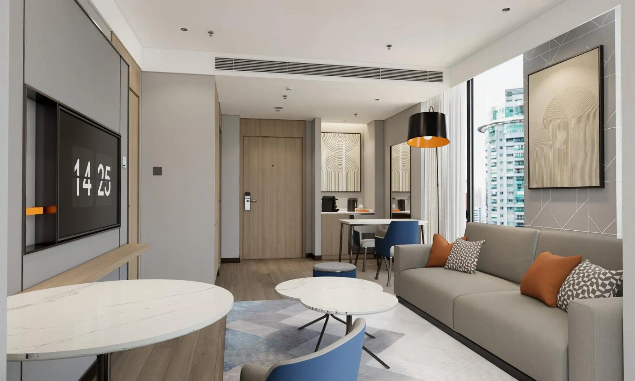 Photo of the whole room in Holiday Inn Express Xi'an Daxing by IHG