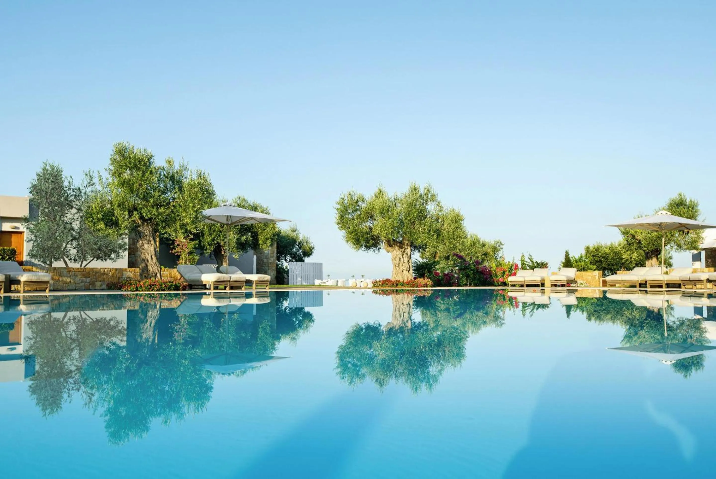 Swimming pool in Ikos Olivia