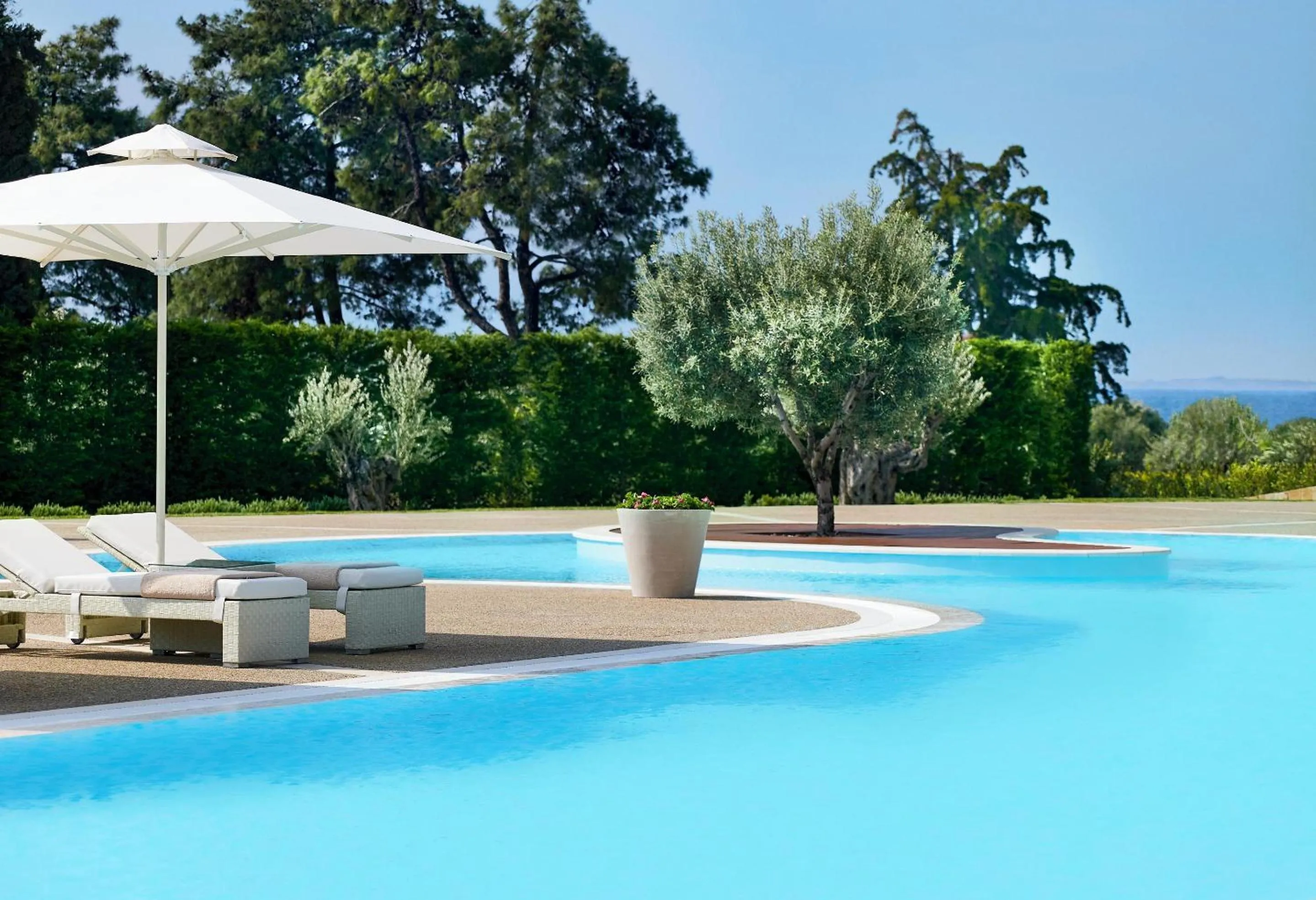 Swimming pool in Ikos Olivia