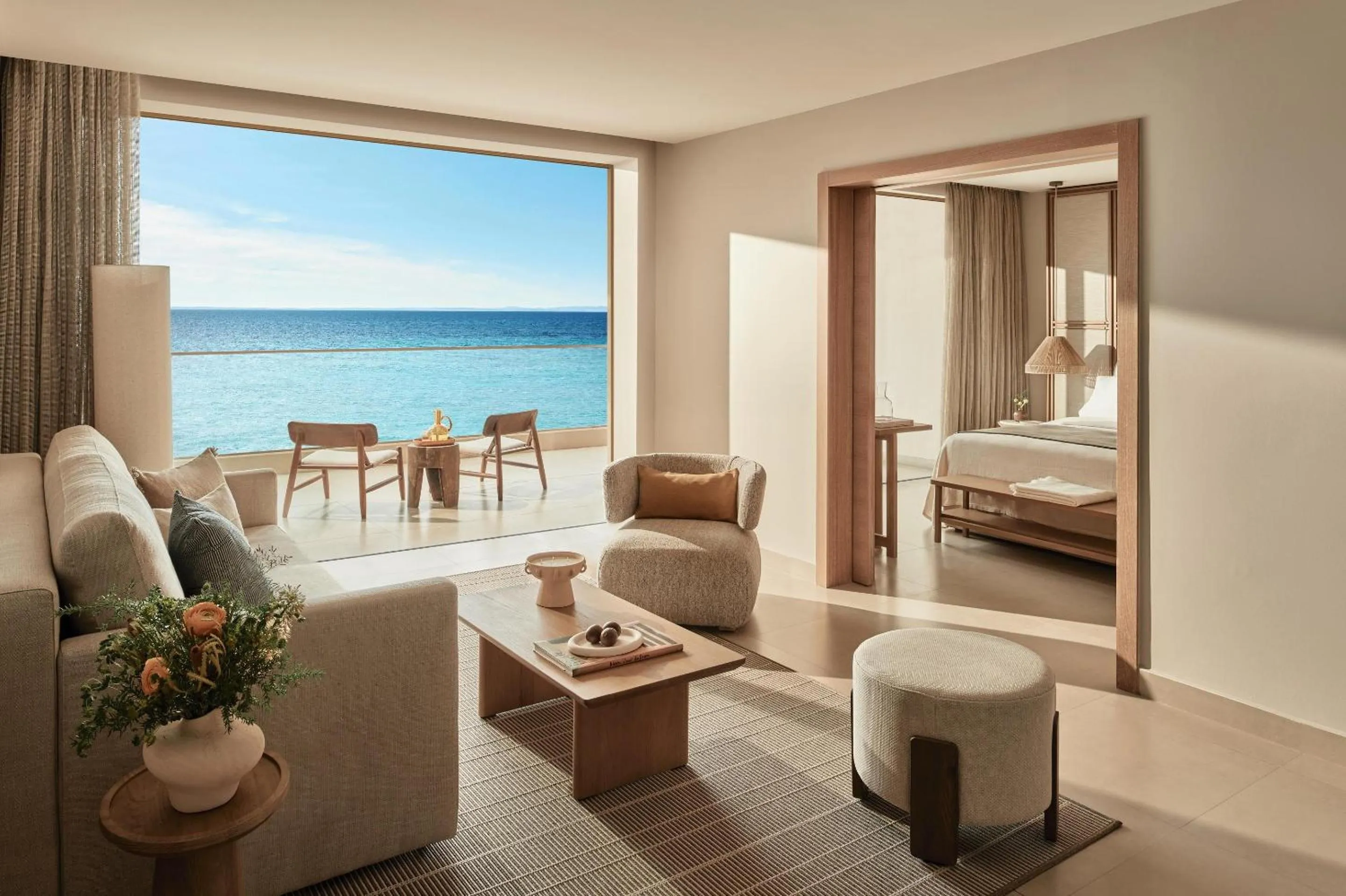 Photo of the whole room, Bed in Ikos Olivia