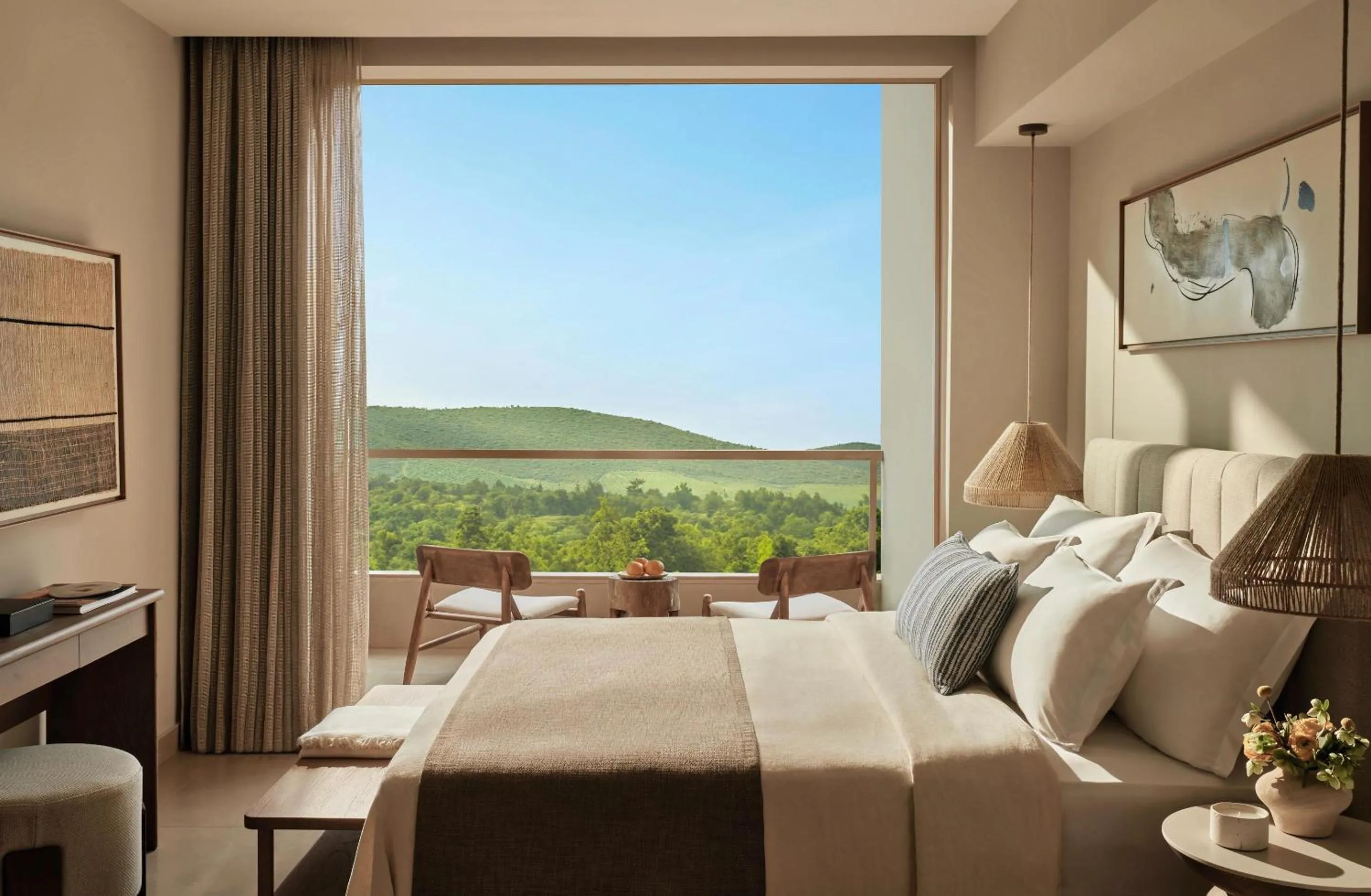 Photo of the whole room, Bed in Ikos Olivia