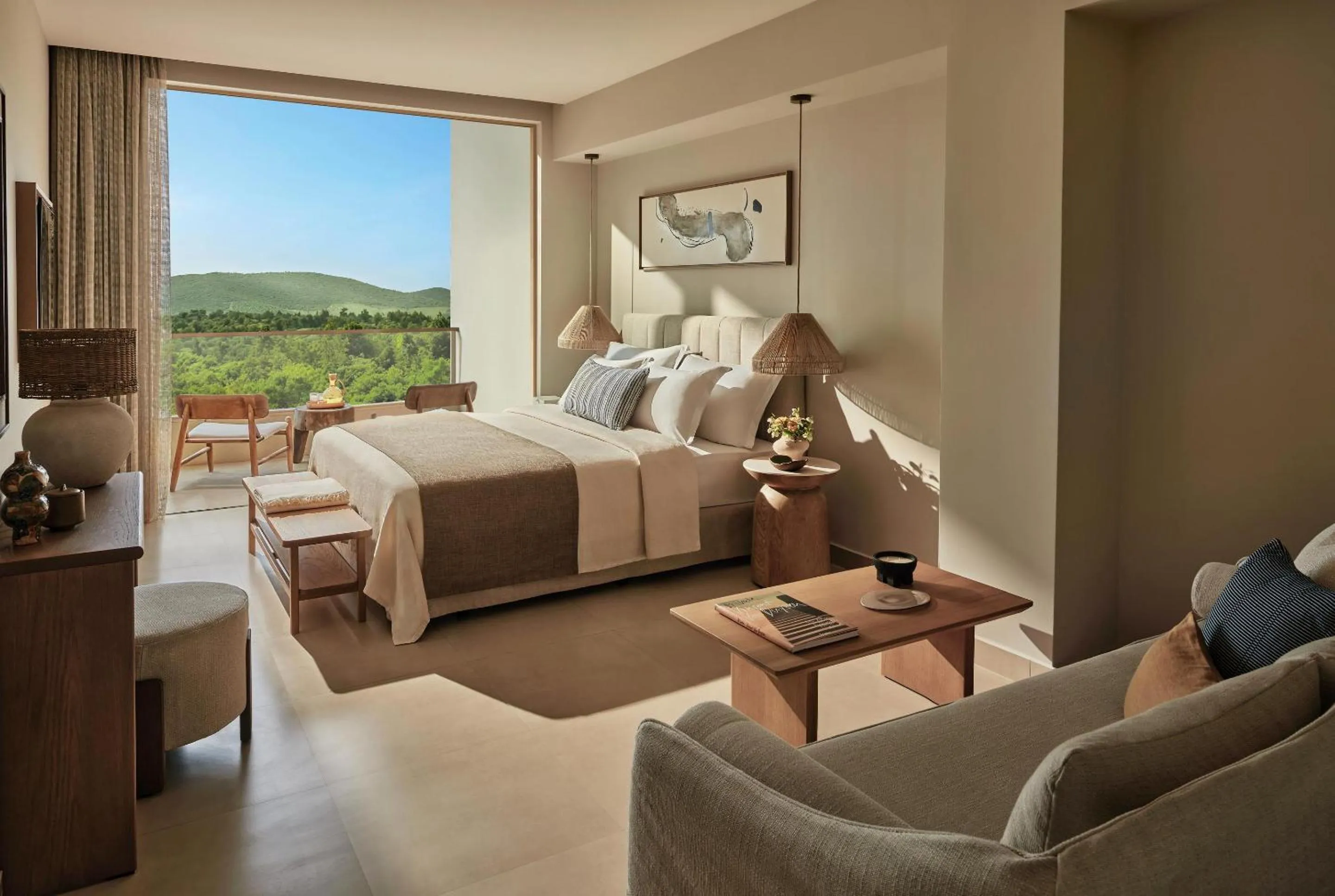 Photo of the whole room, Bed in Ikos Olivia