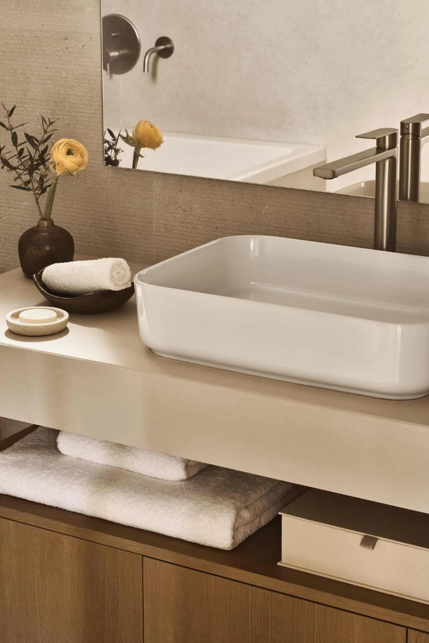 Bathroom in Ikos Olivia