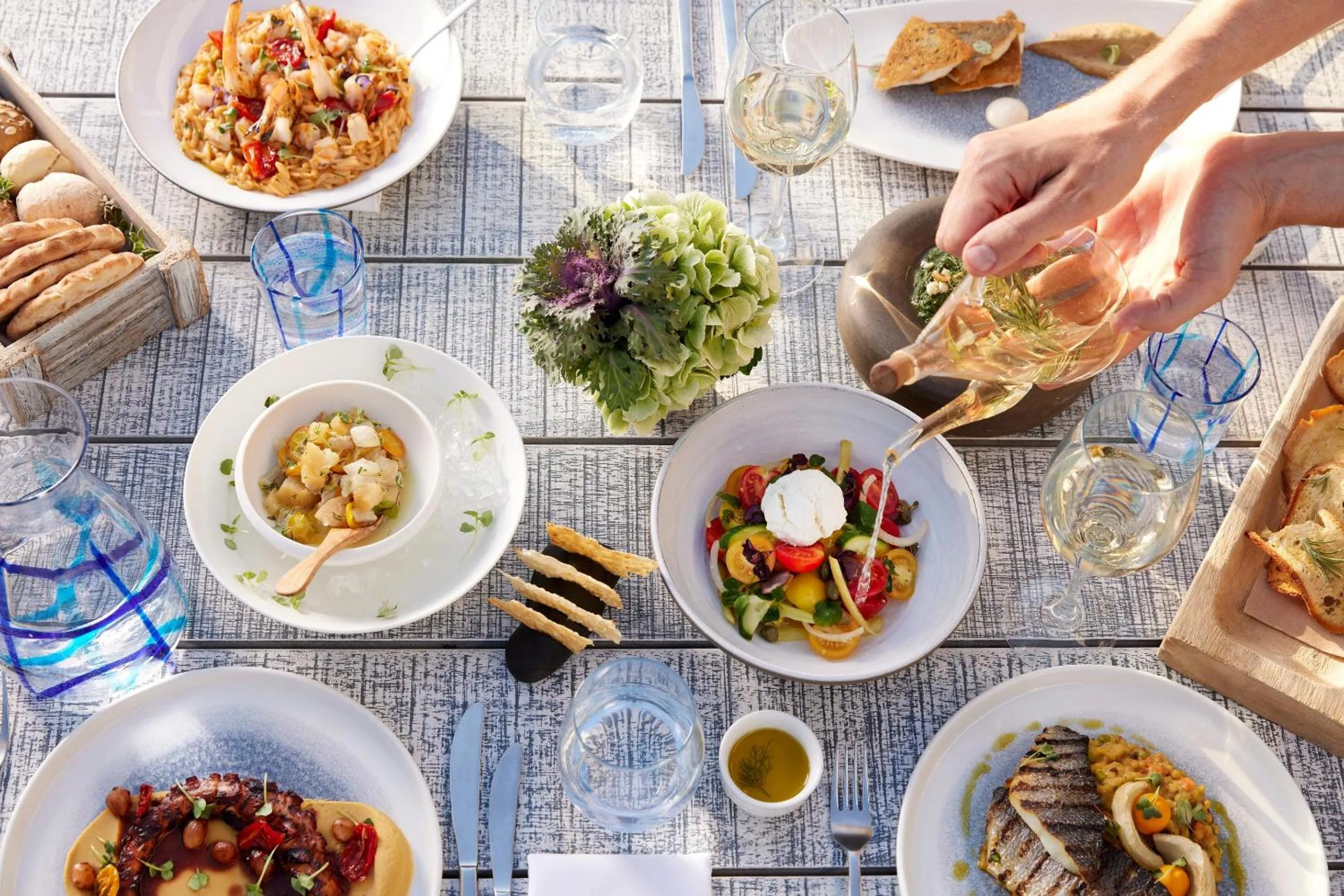 Restaurant/places to eat in Ikos Olivia