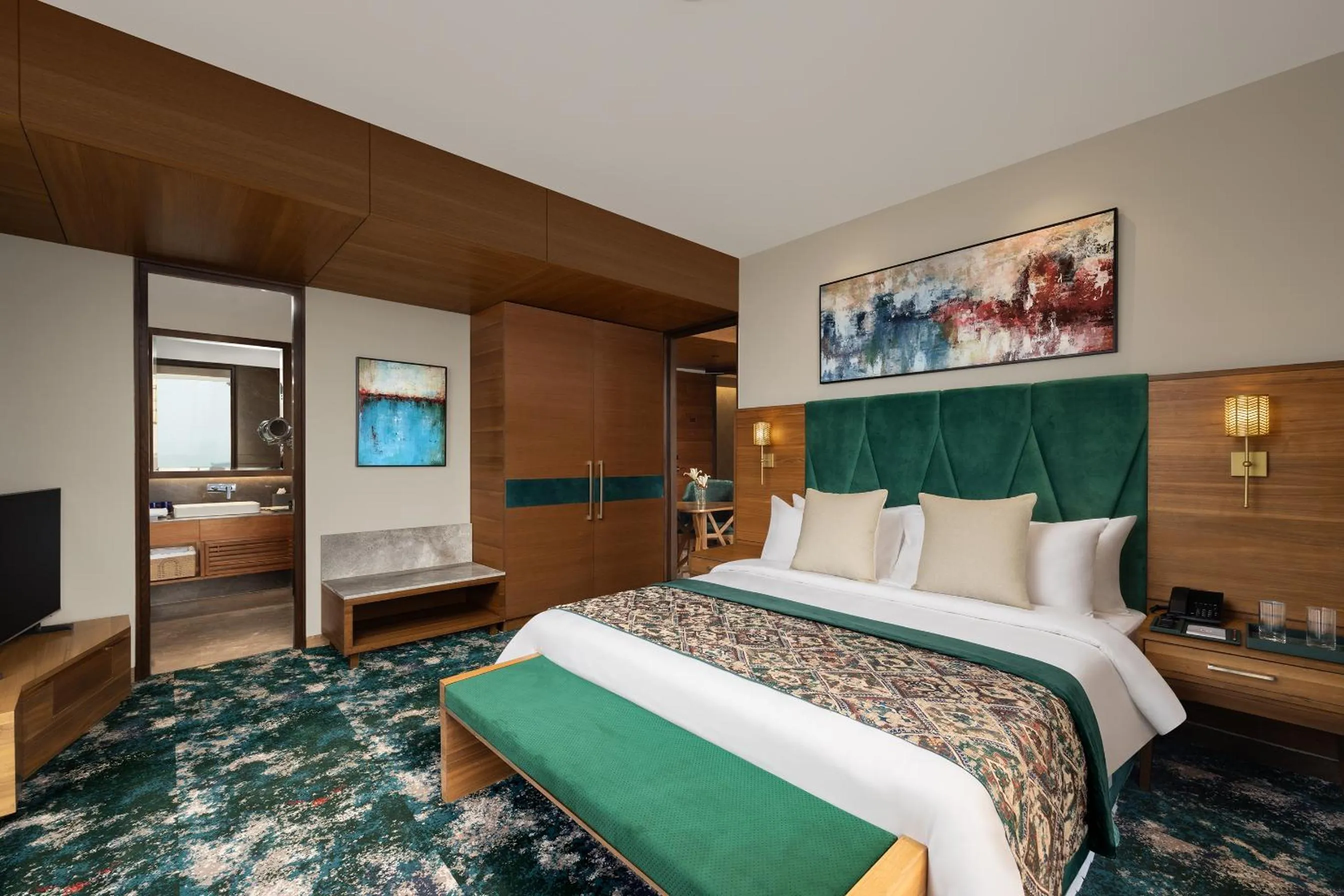 Bedroom, Bed in Fortune Park, East Delhi - Member ITC Hotels' Group