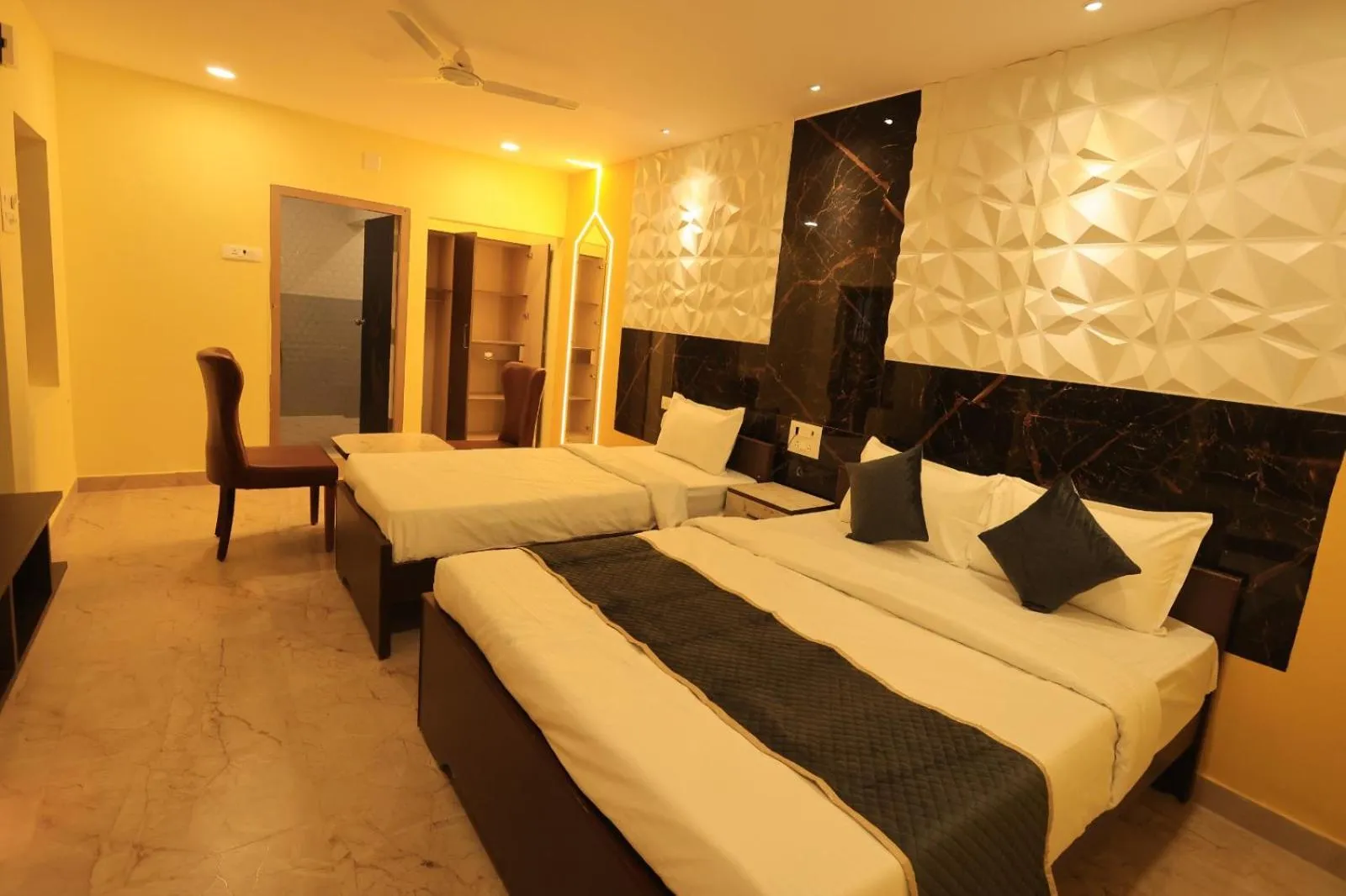 Bedroom, Bed in Kailasaa Residency