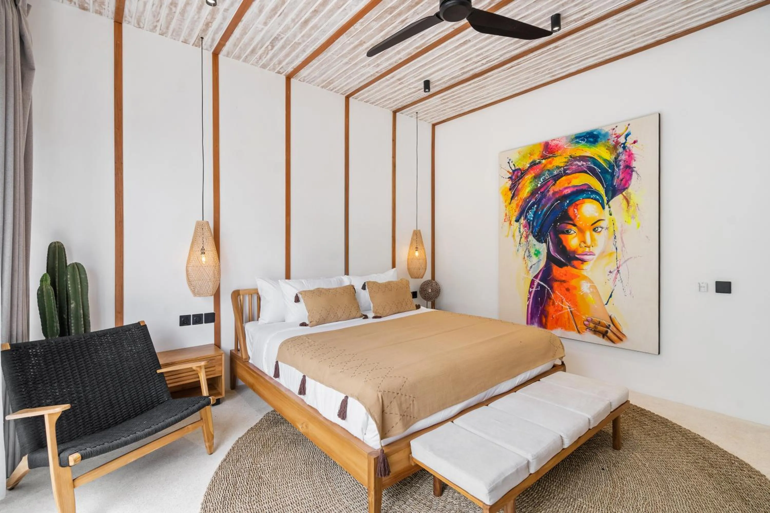 Bed in Alicante Villa