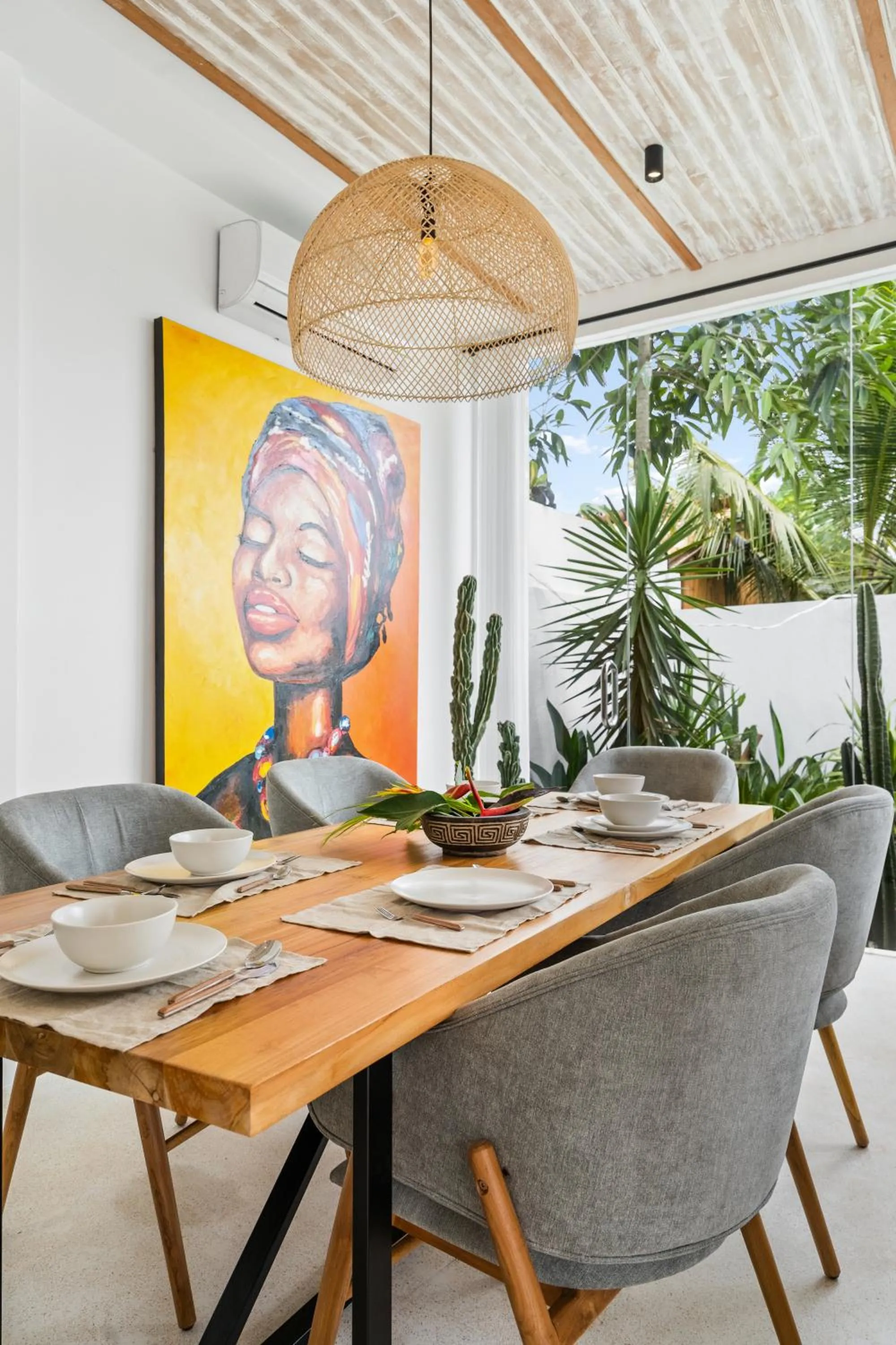 Decorative detail in Alicante Villa