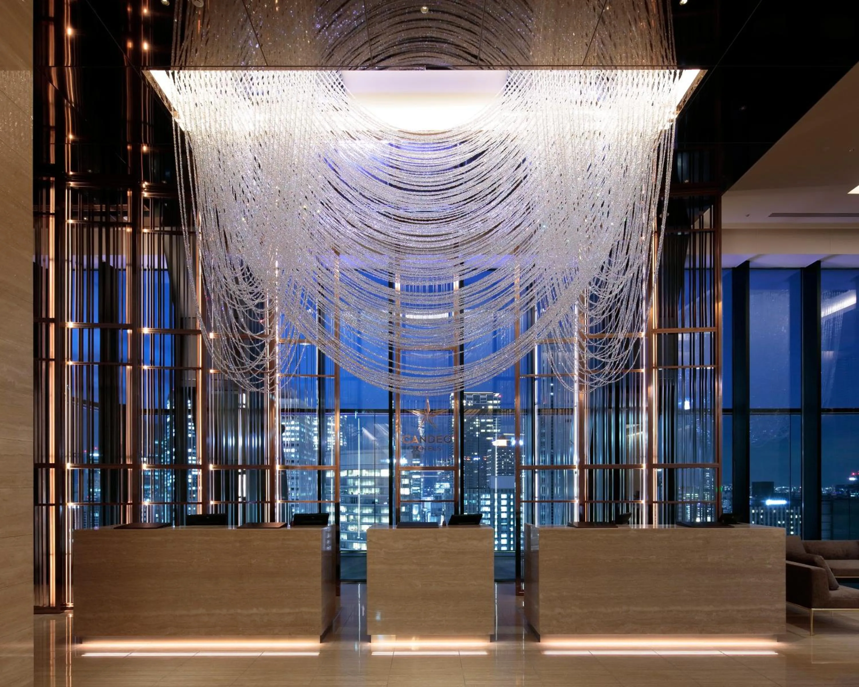 Lobby or reception in Candeo Hotels Osaka The Tower