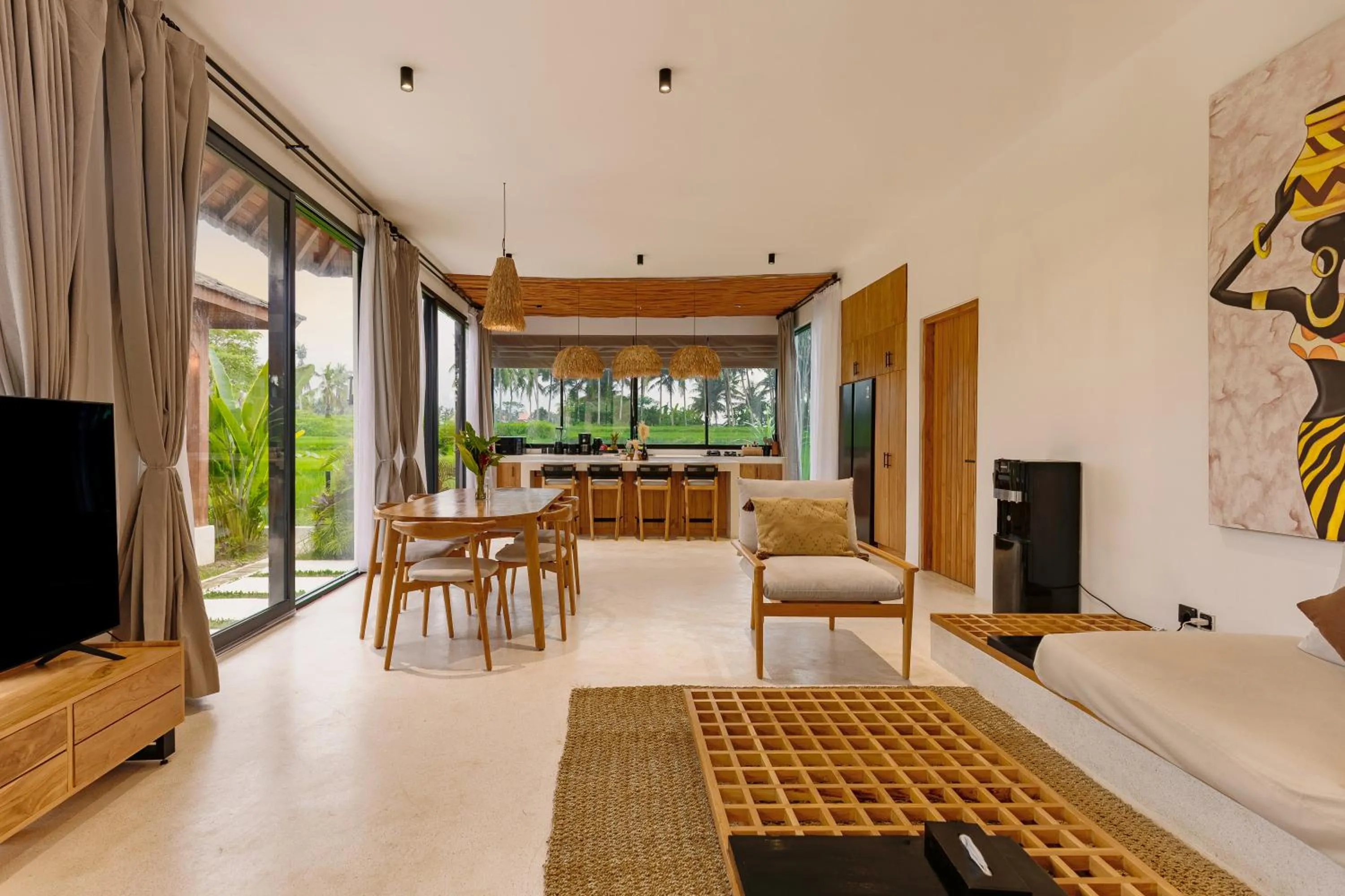 Seating area in Marbella Villa