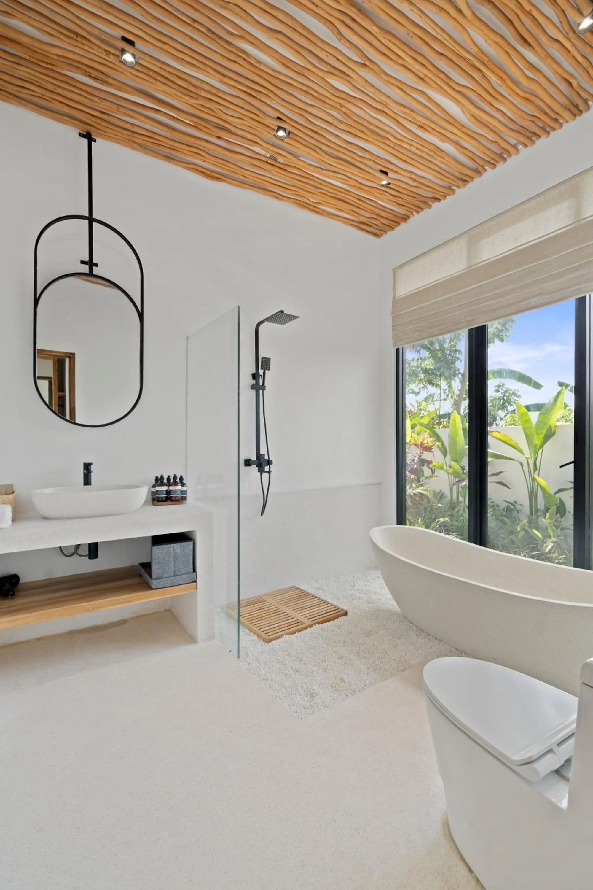 Shower in Marbella Villa
