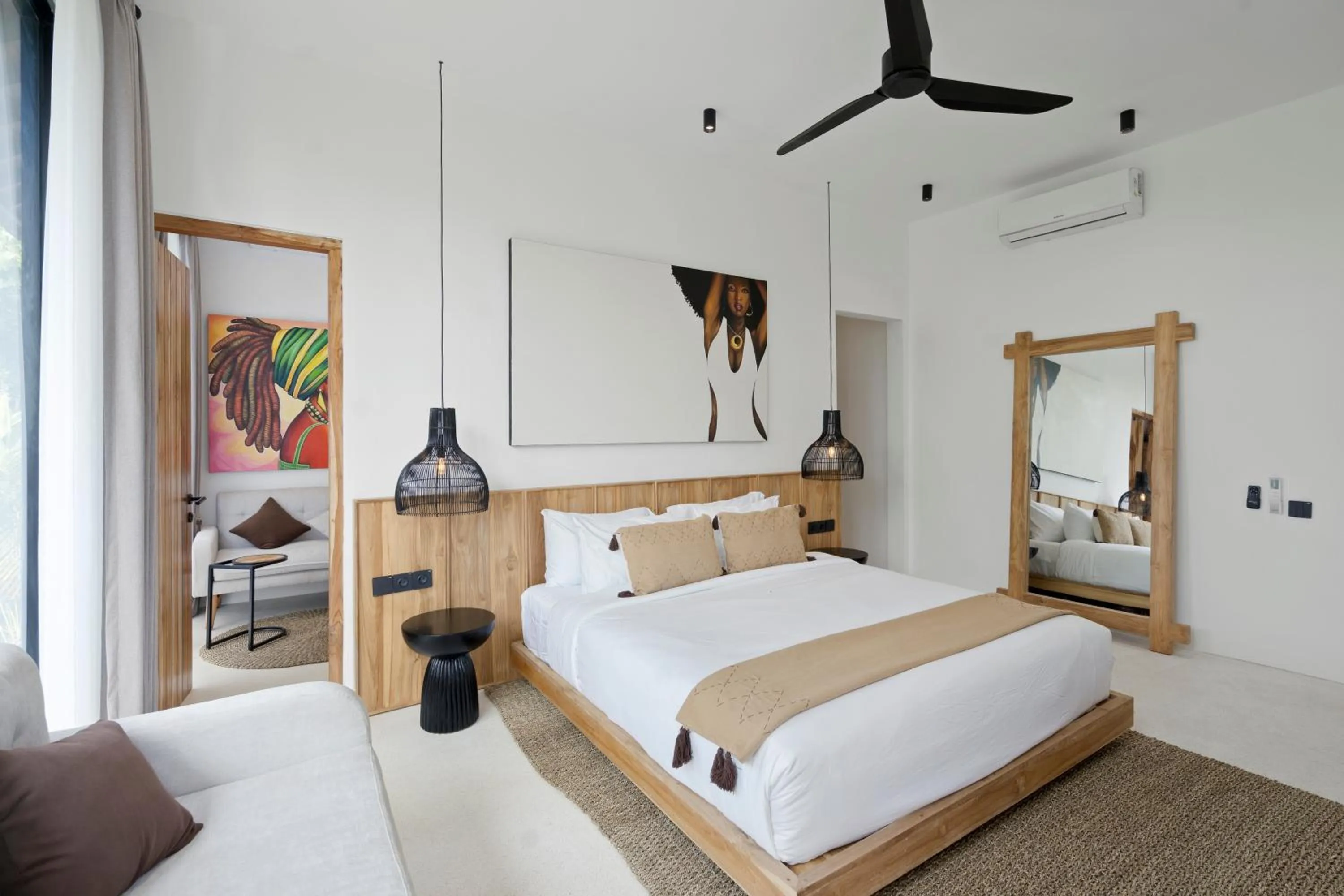 Bed in Marbella Villa