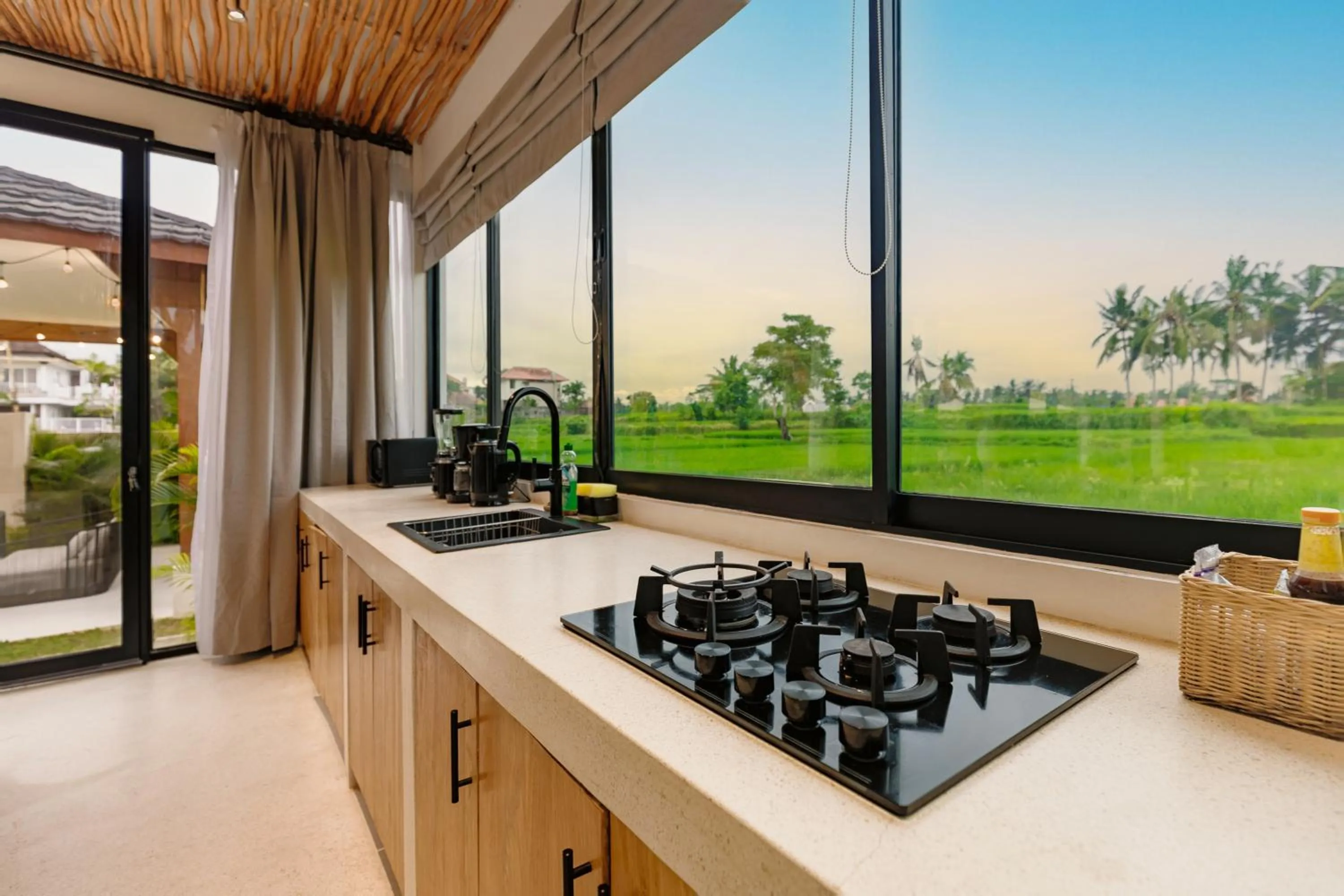 Natural landscape in Marbella Villa