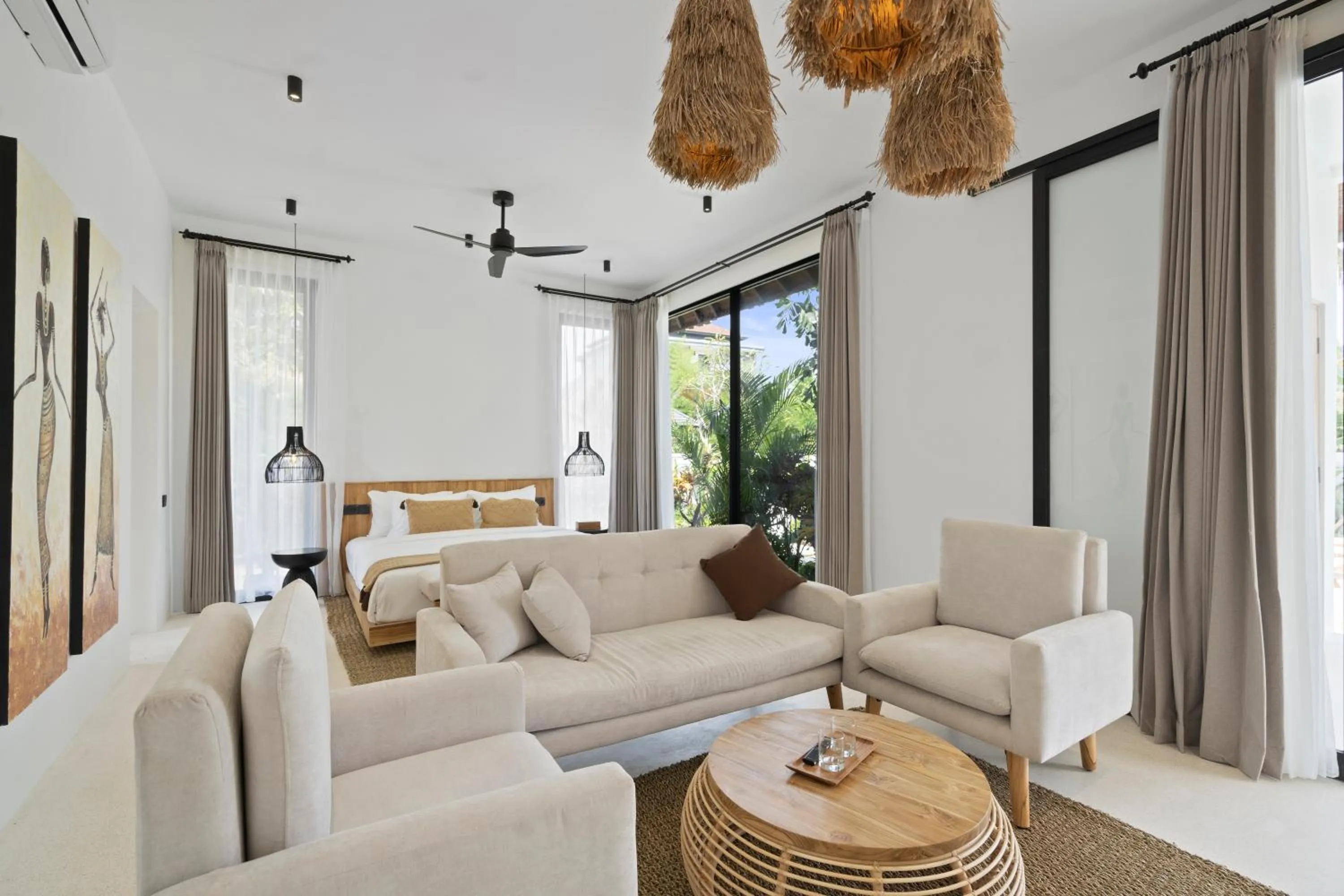 Living room in Marbella Villa