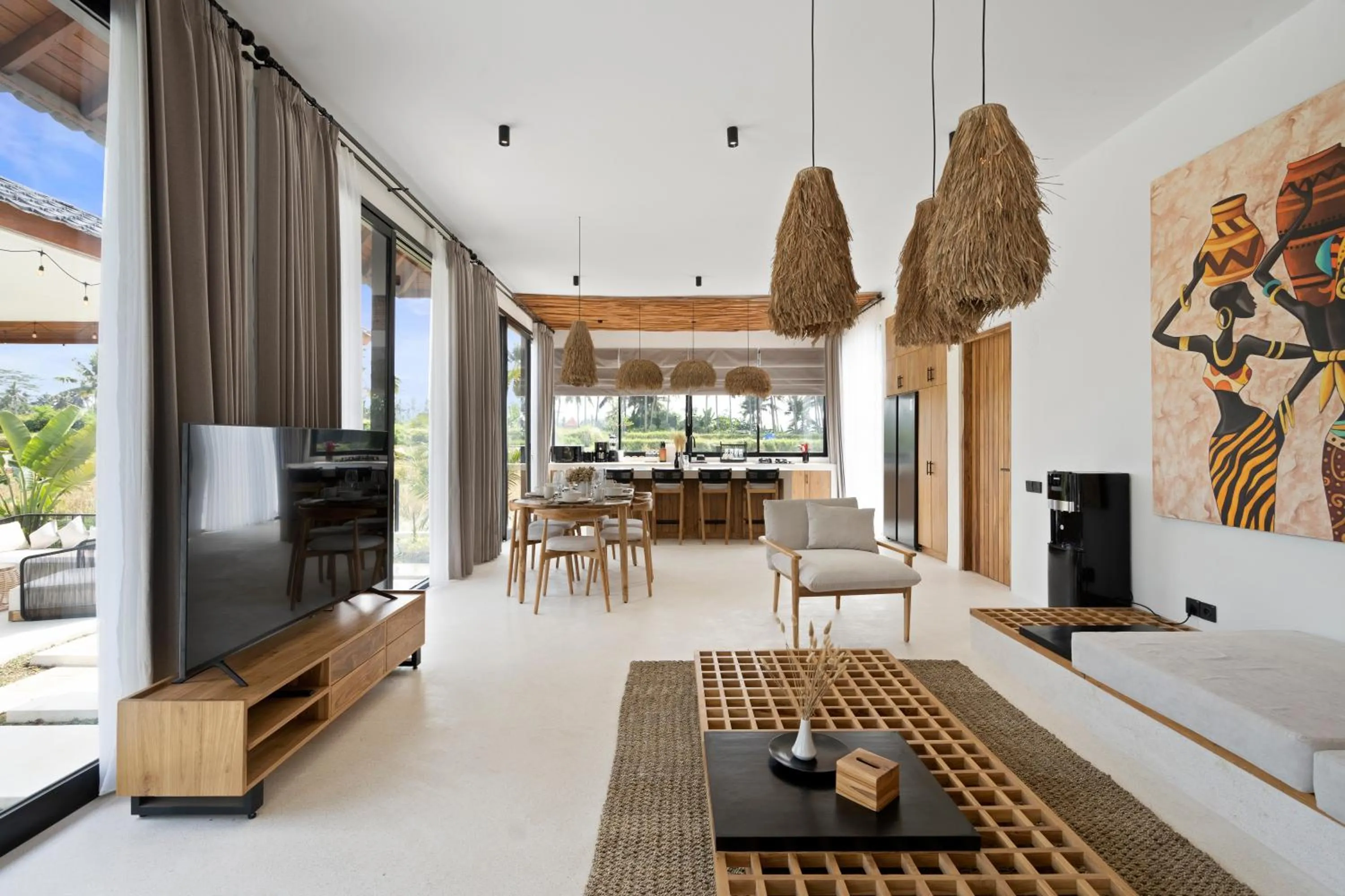 Communal lounge/ TV room in Marbella Villa