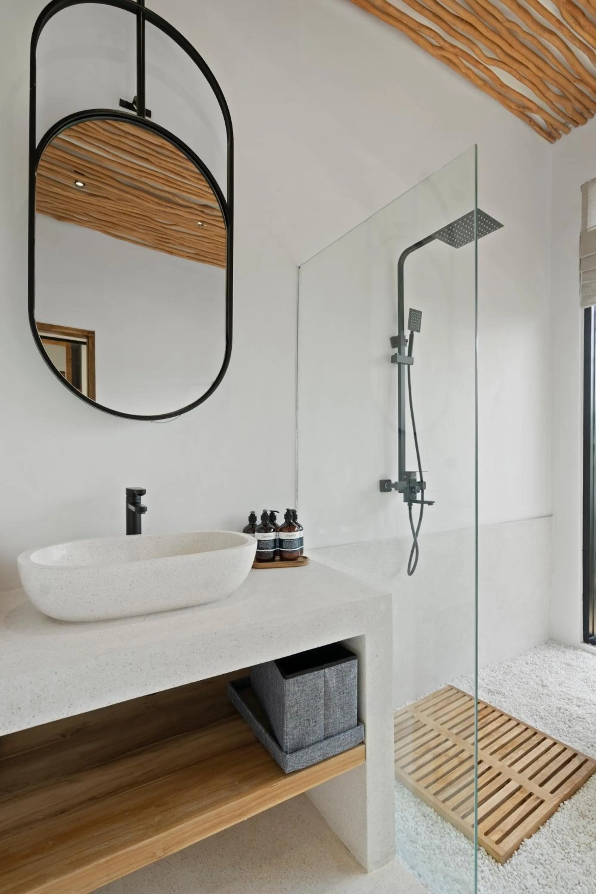 Shower in Marbella Villa