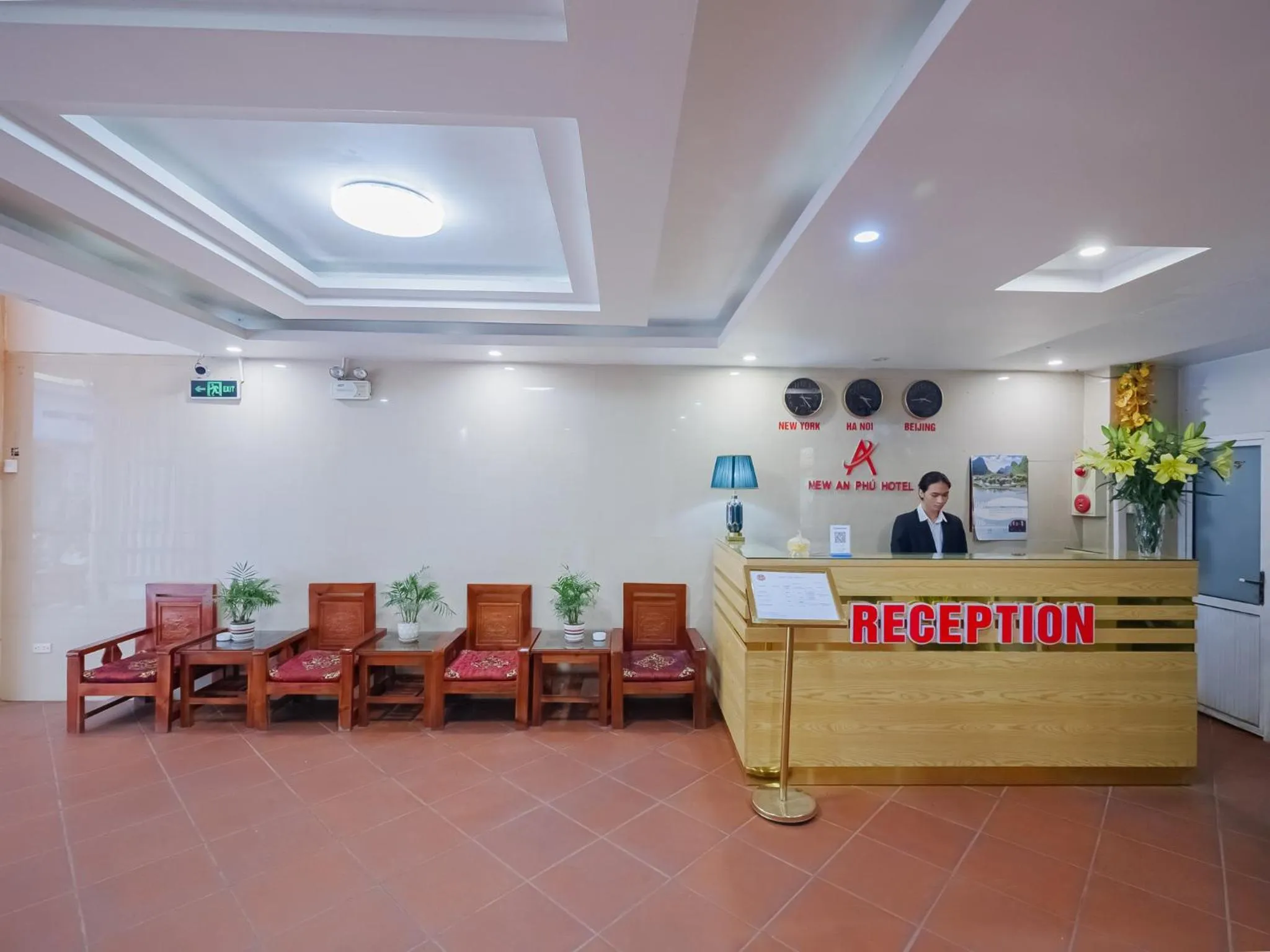 Lobby or reception in New An Phú Hotel