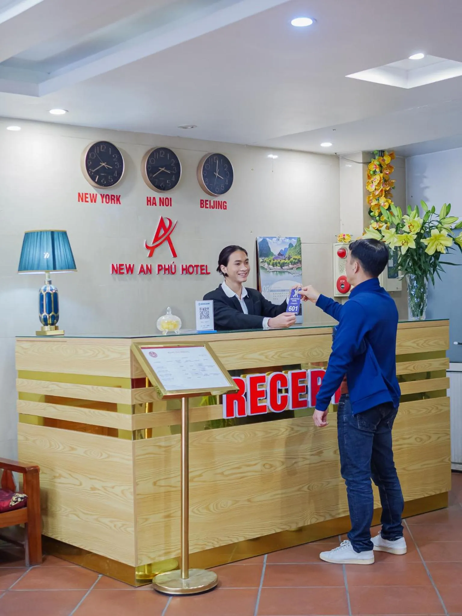 Property logo or sign in New An Phú Hotel