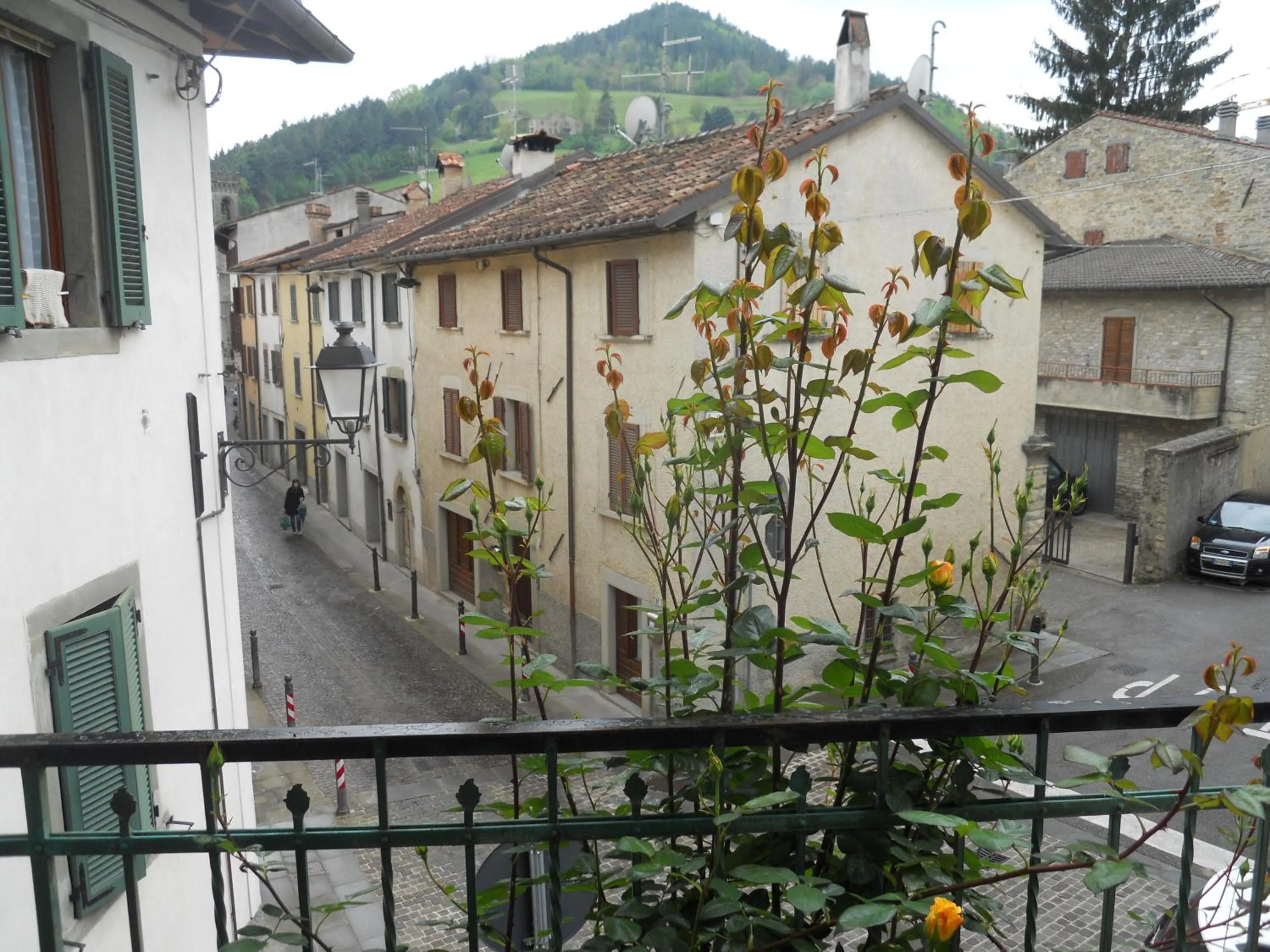 Balcony/Terrace in Albergo del Ponte
