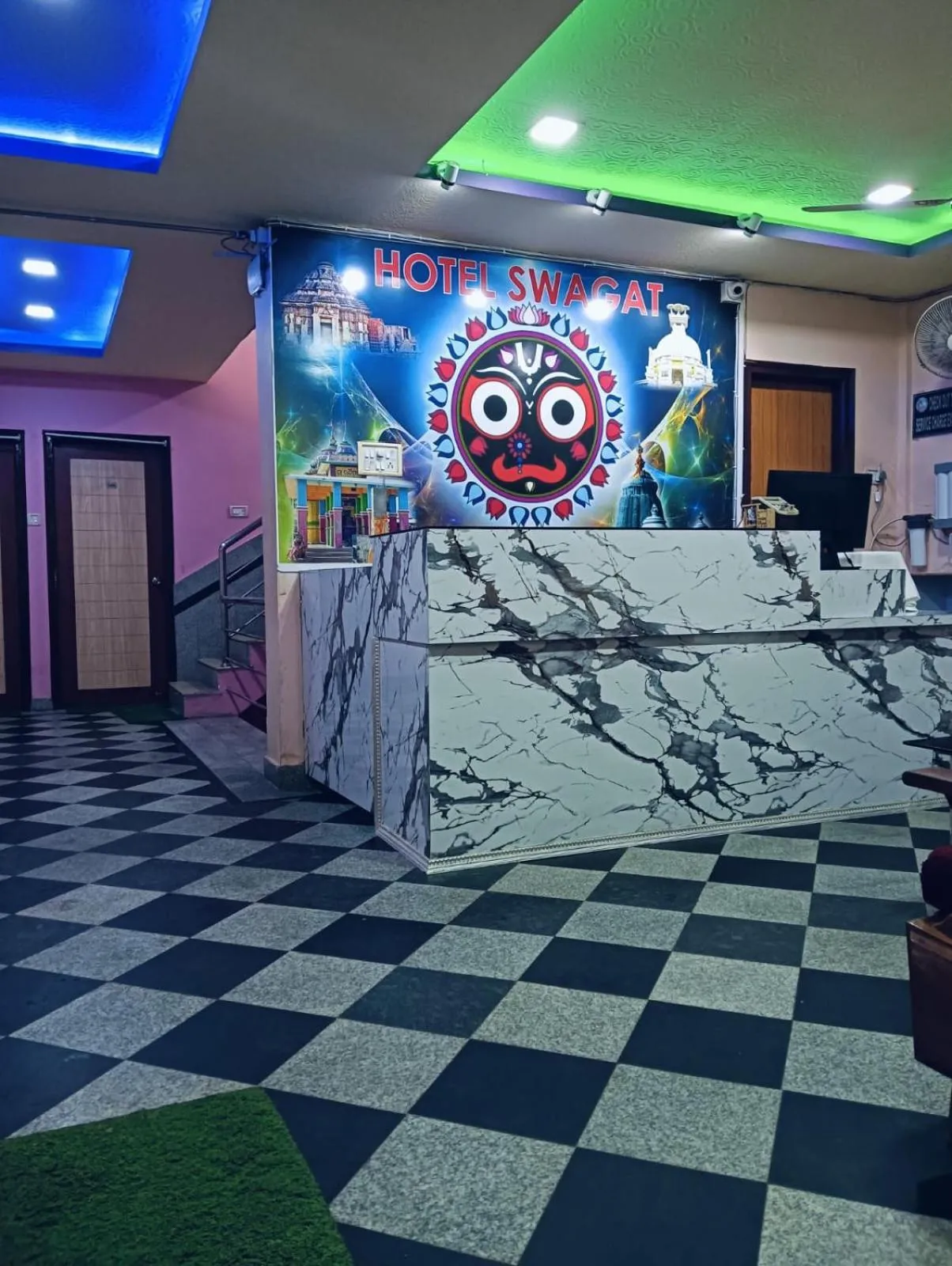 Lobby or reception in Hotel Swagat