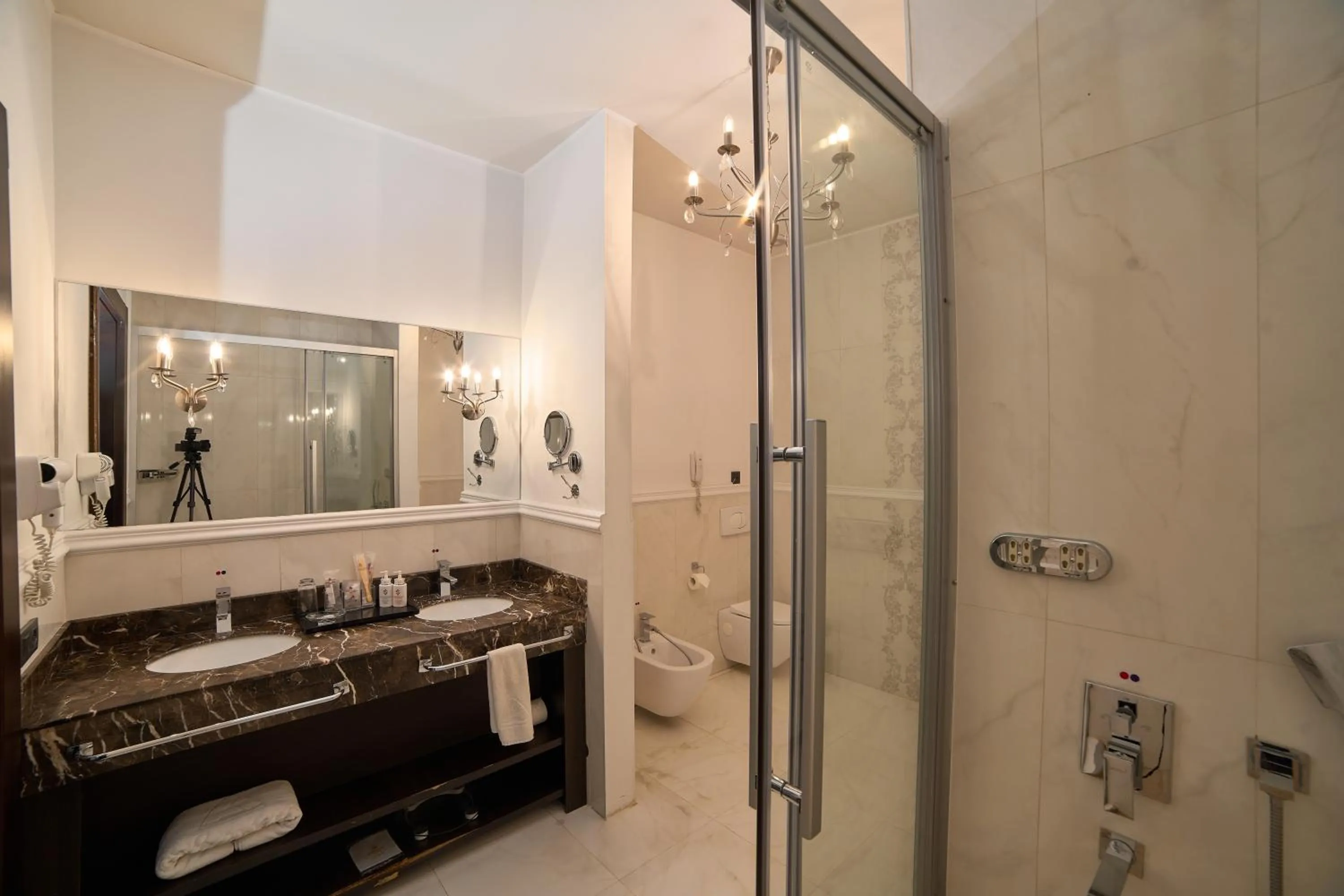 Toilet in Ambassador Hotel