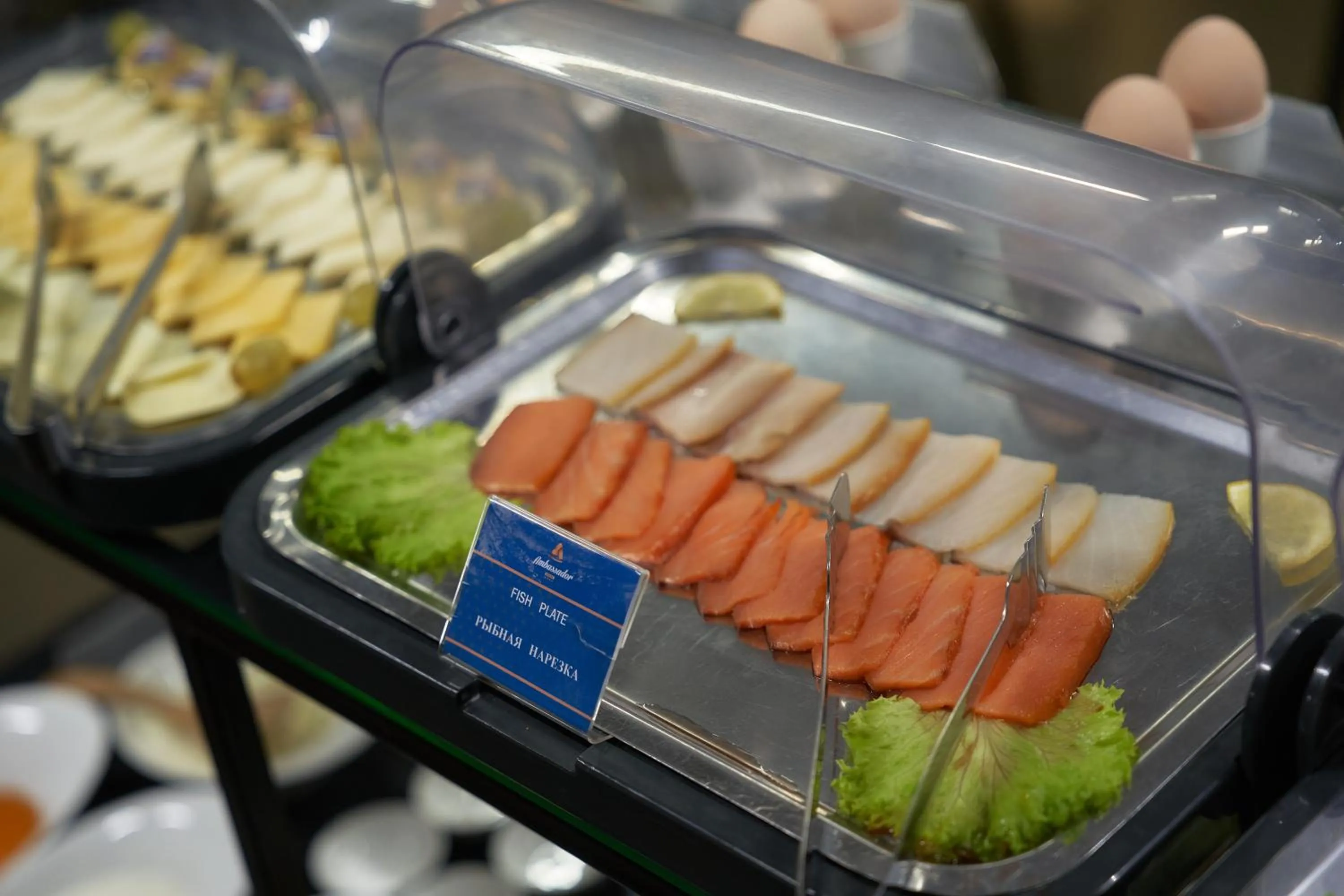 Buffet breakfast in Ambassador Hotel