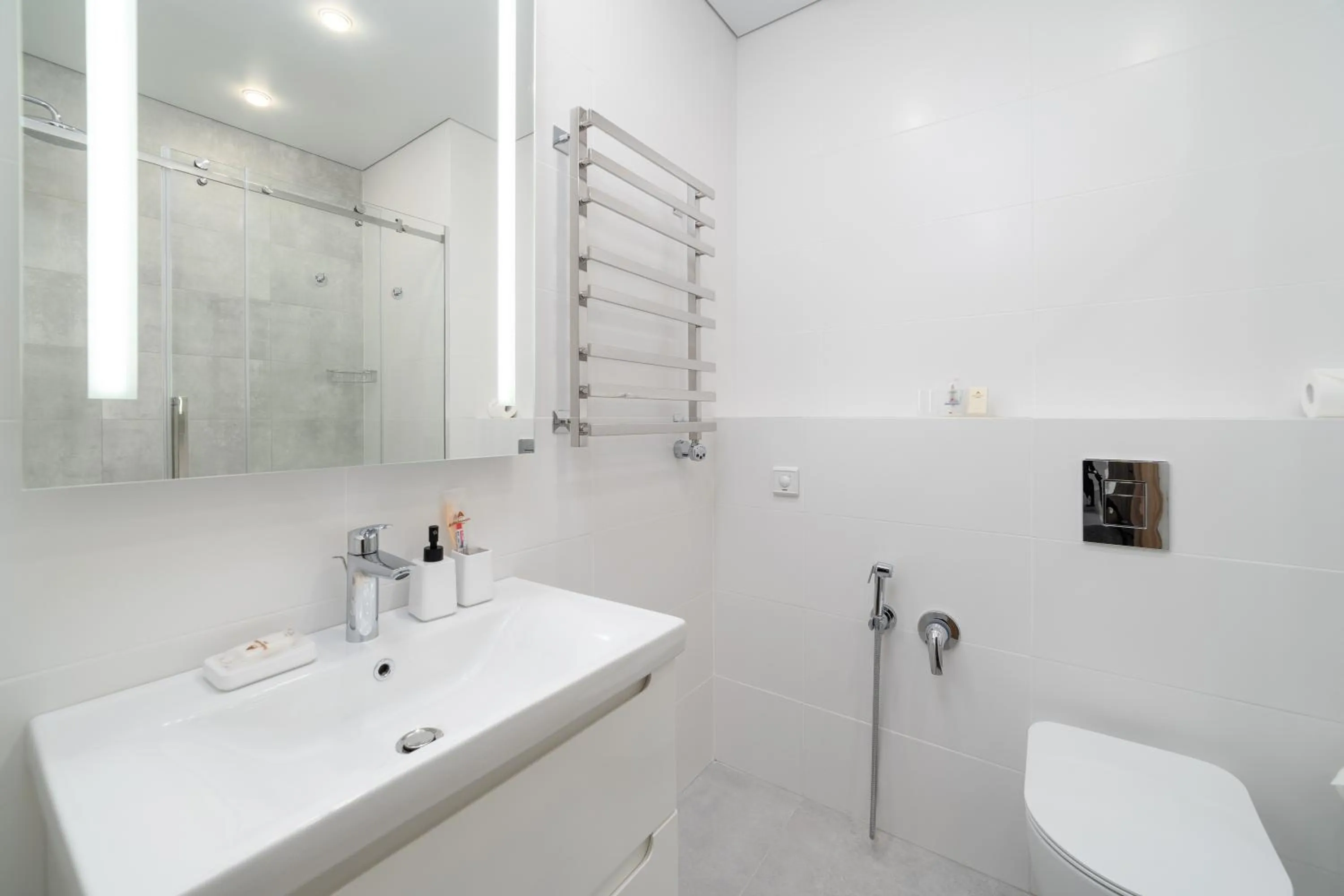 Toilet in Ambassador Hotel