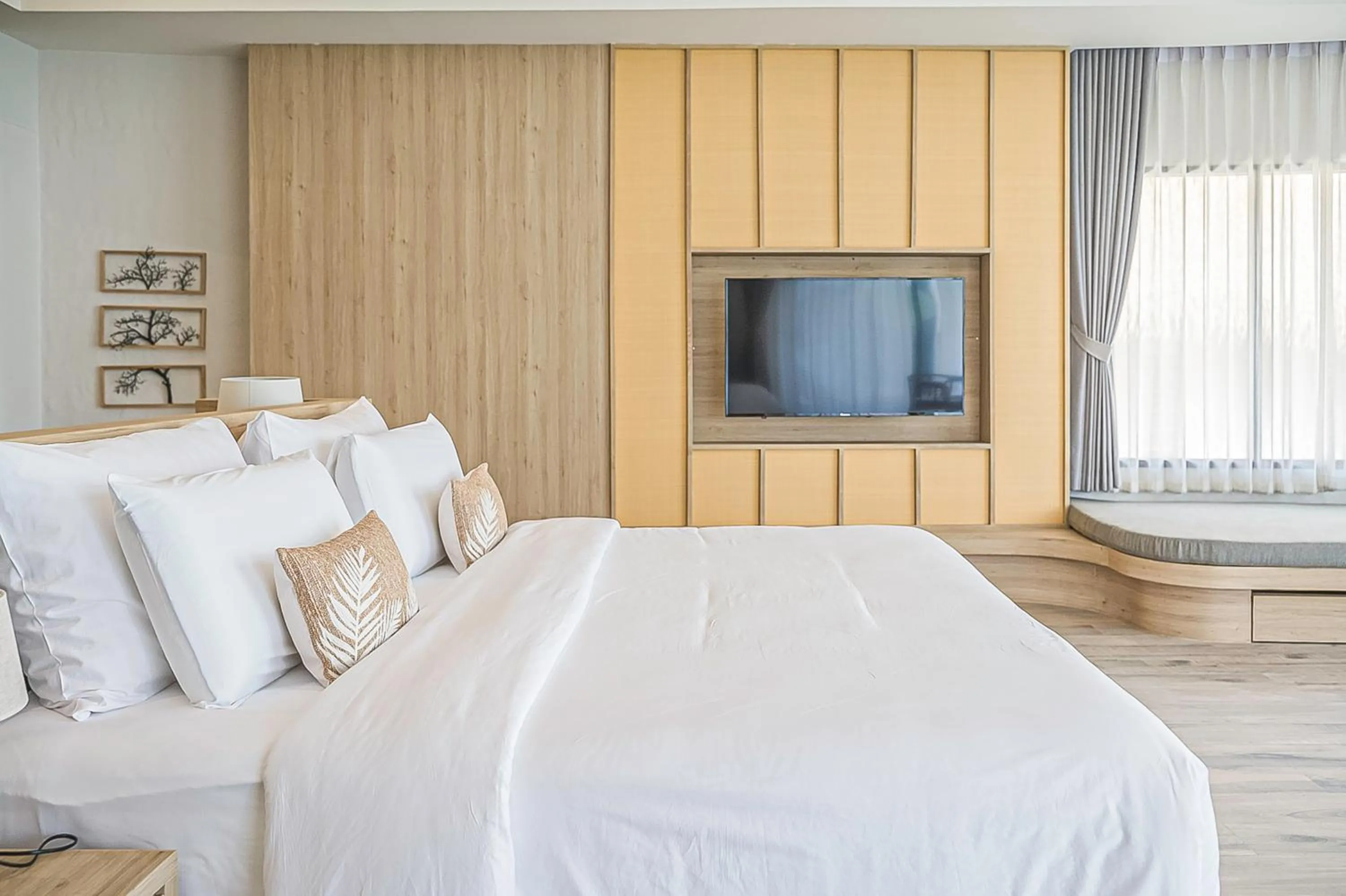 Bed in Villa De Leaf River Kaeng Krachan