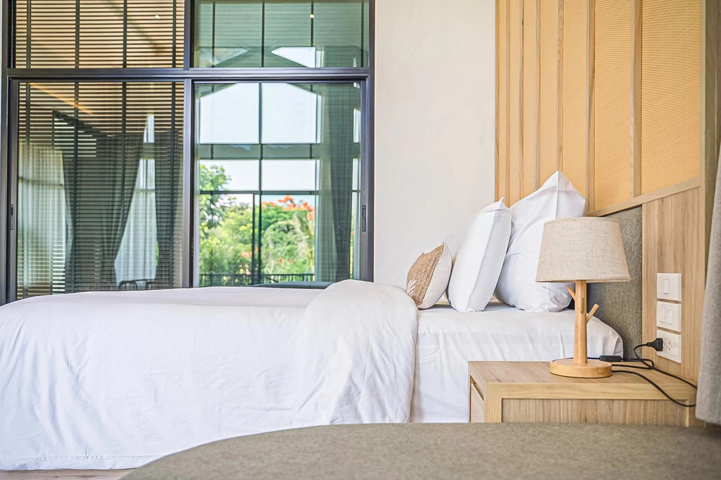 Bed in Villa De Leaf River Kaeng Krachan