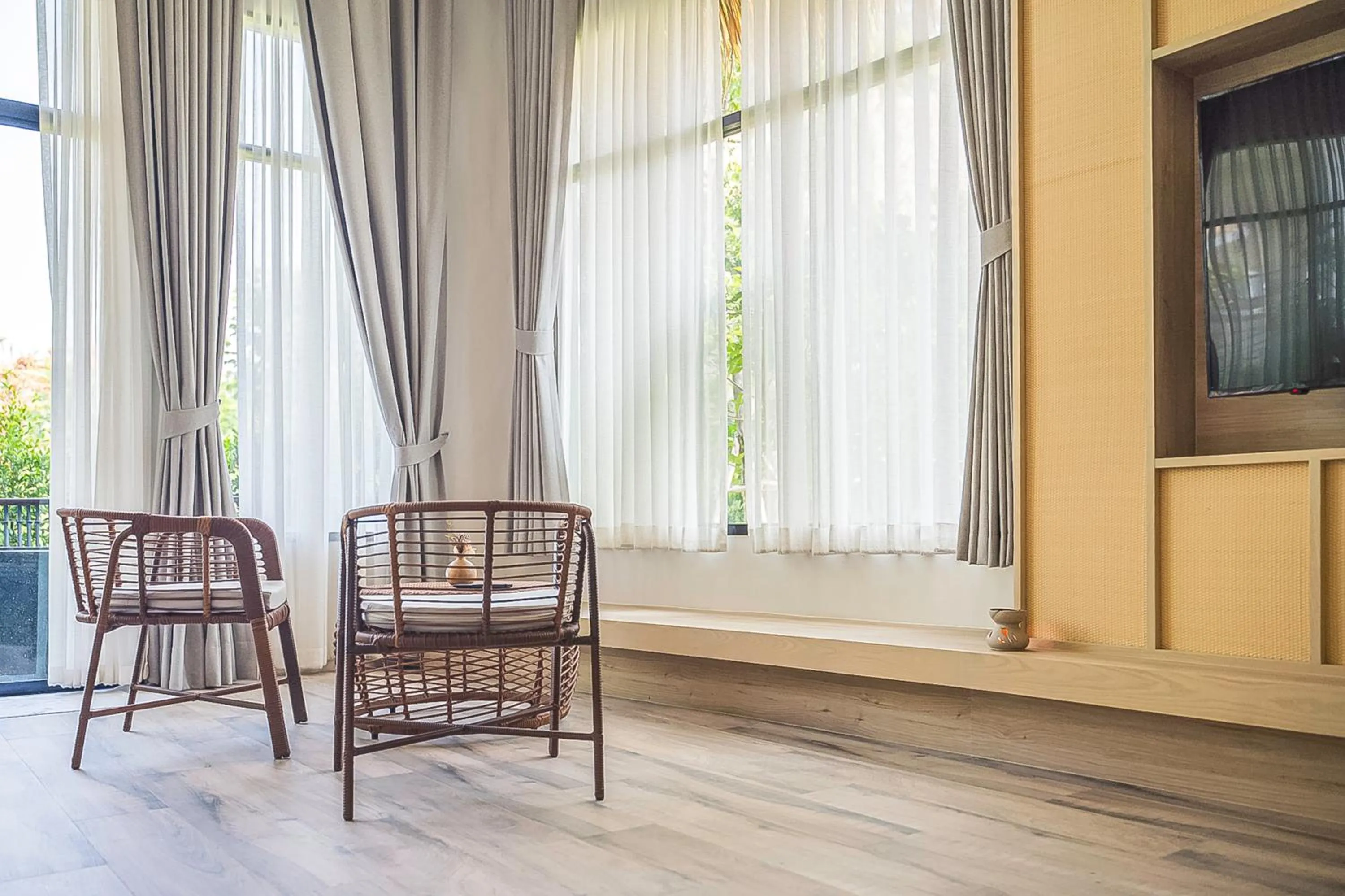 Seating area in Villa De Leaf River Kaeng Krachan