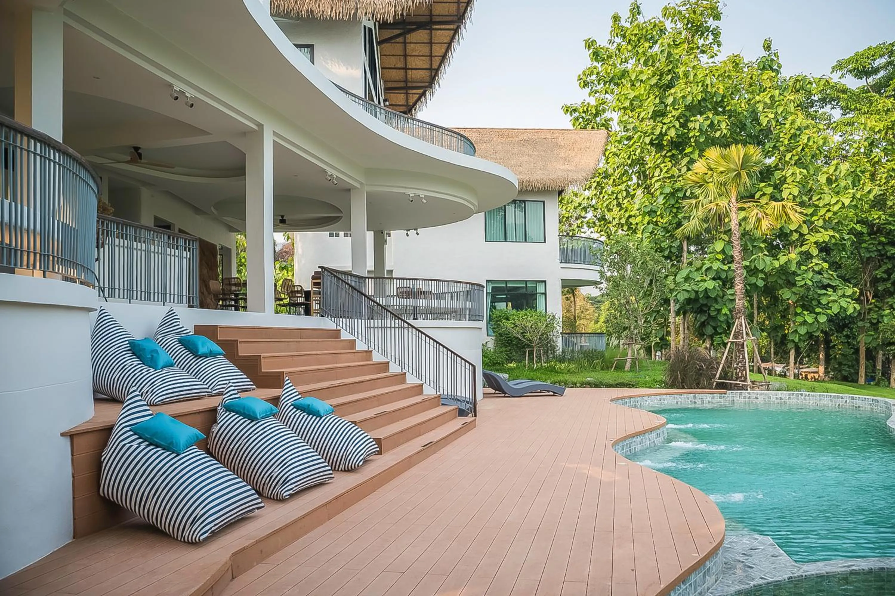 Lobby or reception in Villa De Leaf River Kaeng Krachan