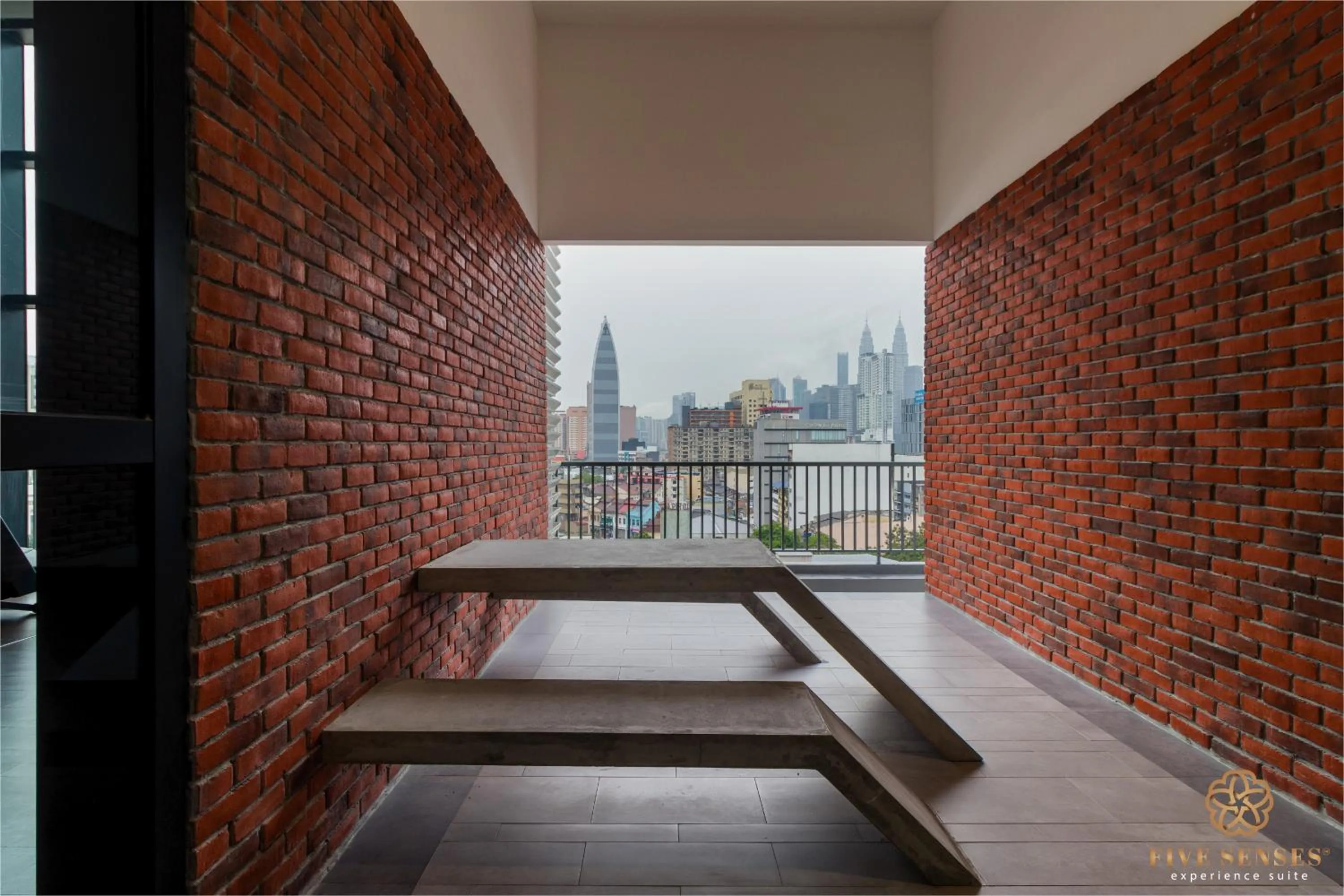 Seating area in Chambers Signature Suites, Kuala Lumpur