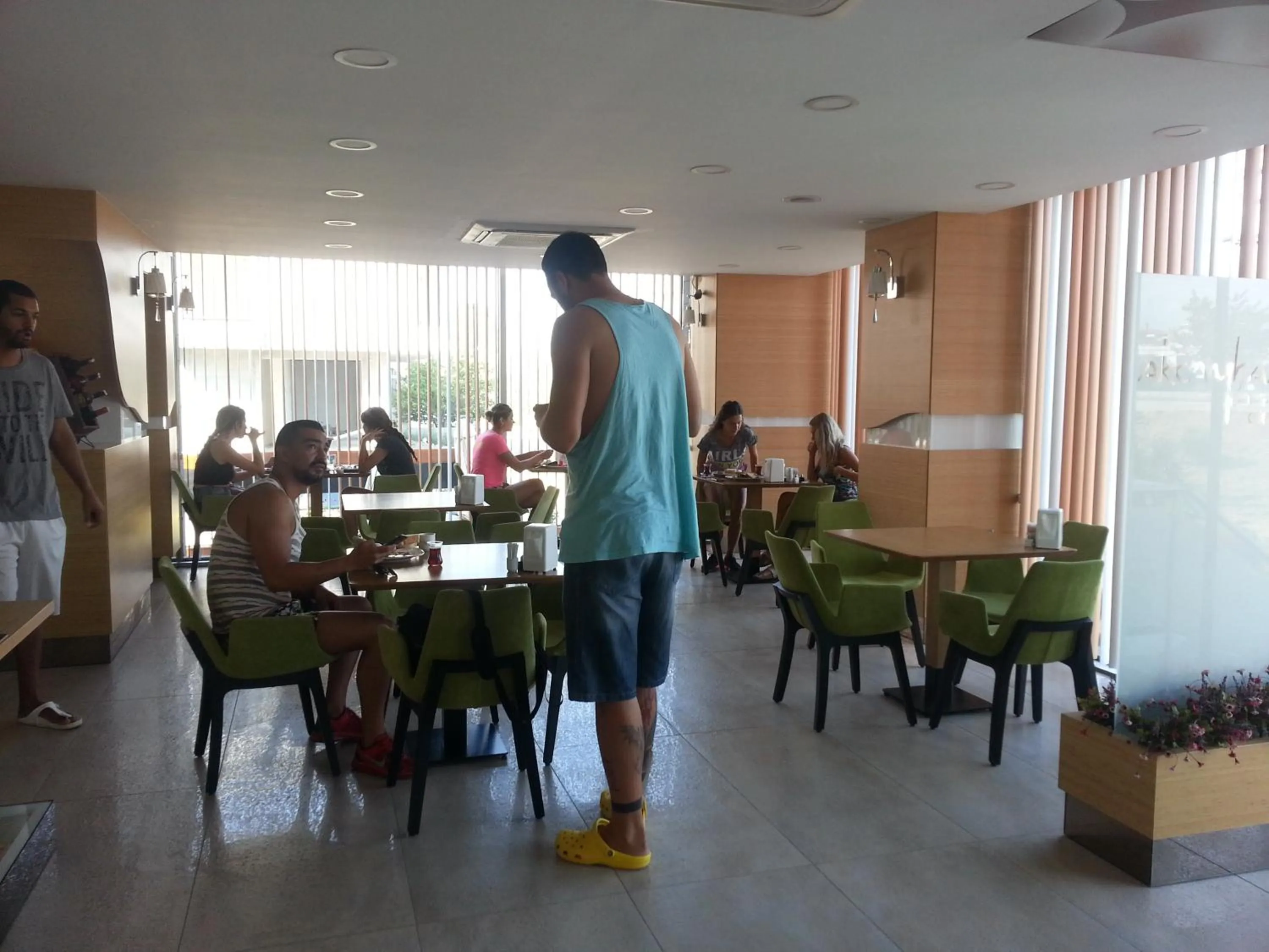 Buffet breakfast in Akcayhan Hotel