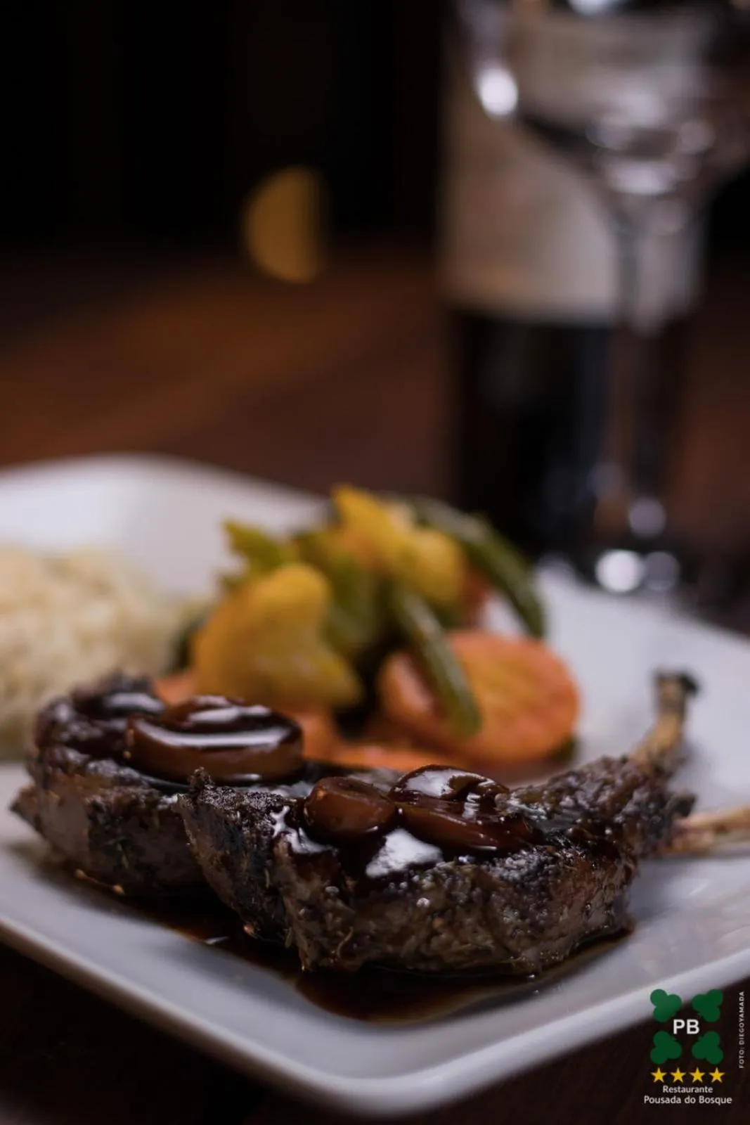 Food in Hotel Pousada do Bosque