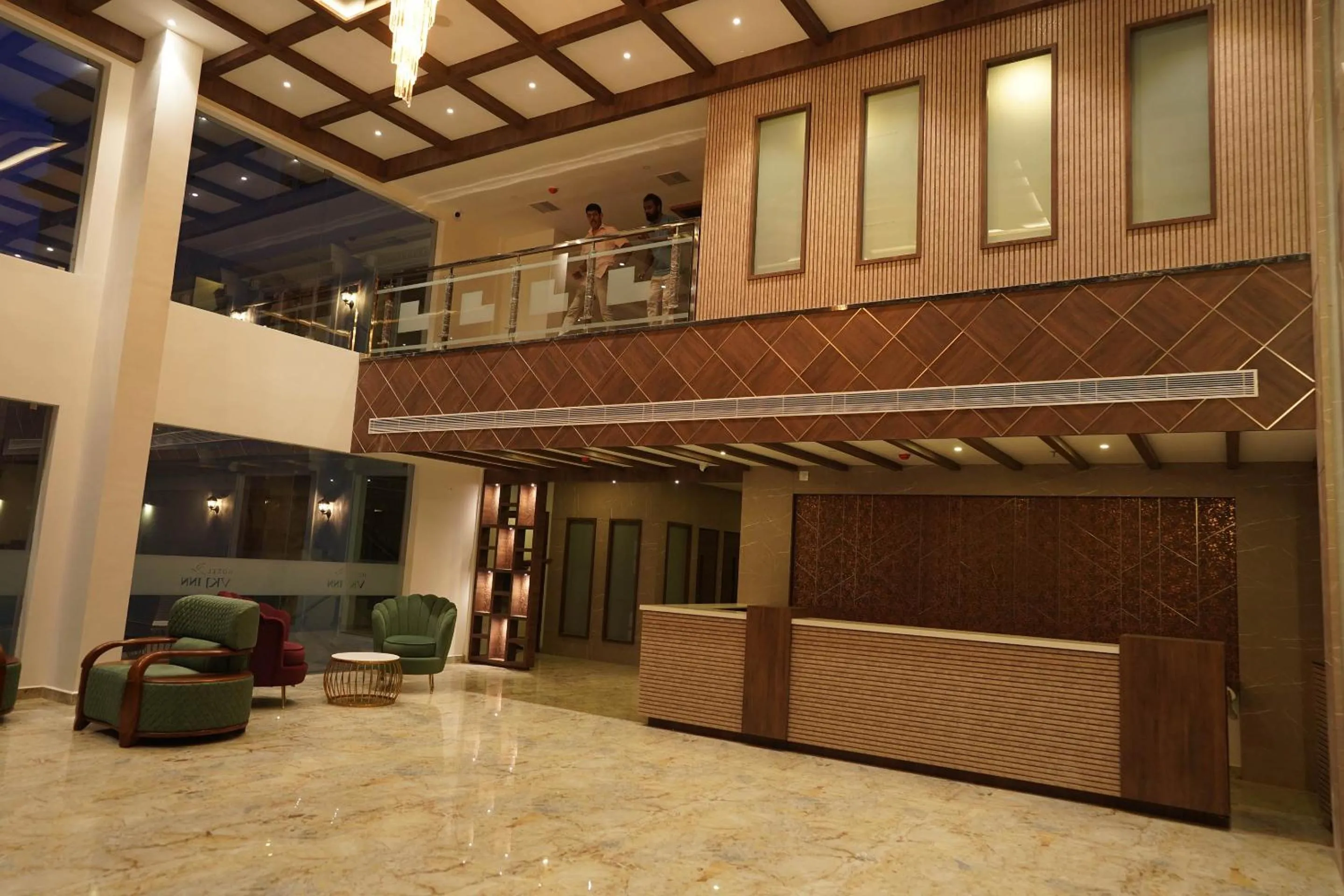 Lobby or reception in HOTEL VKJ INN Aluva