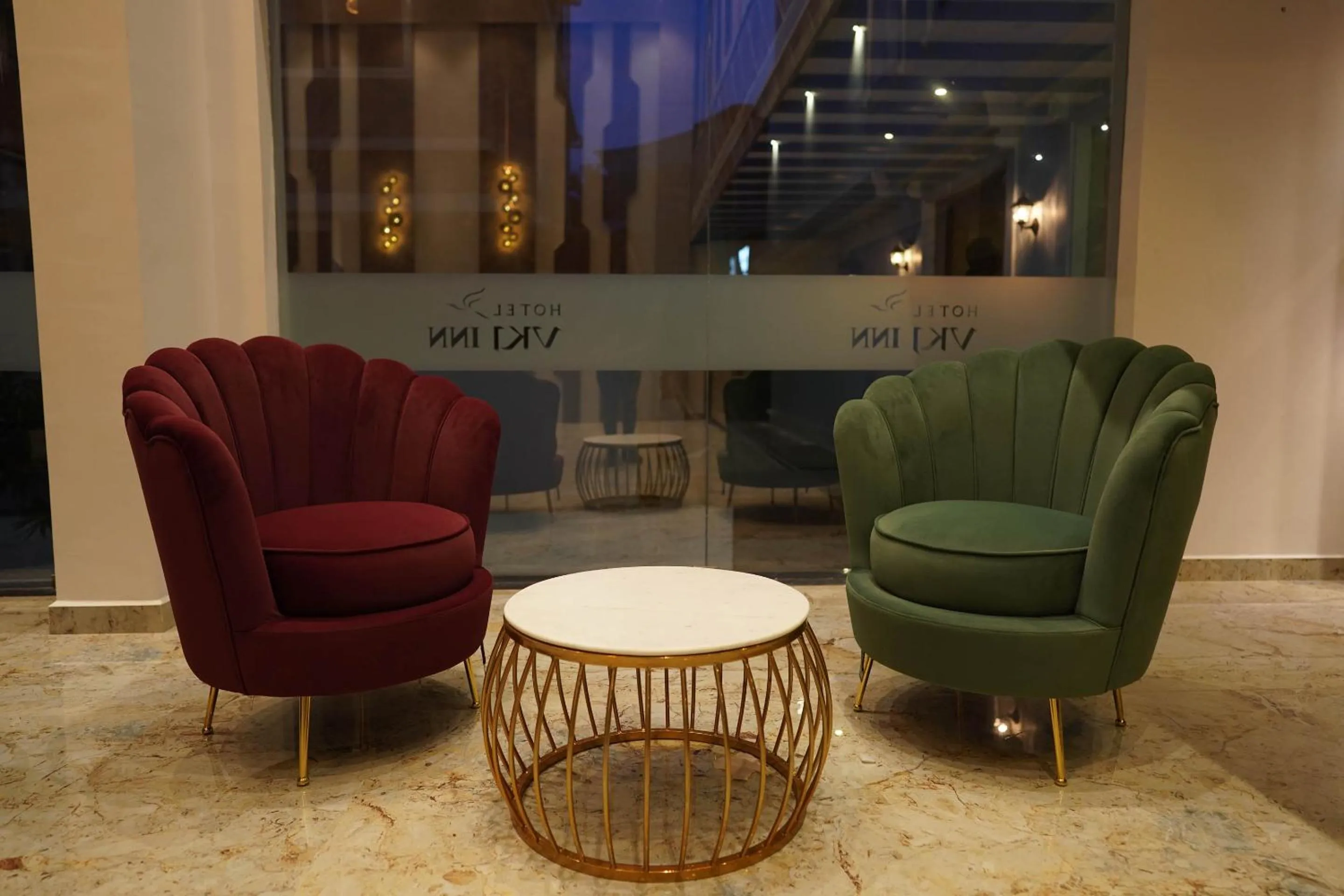 Seating area in HOTEL VKJ INN Aluva