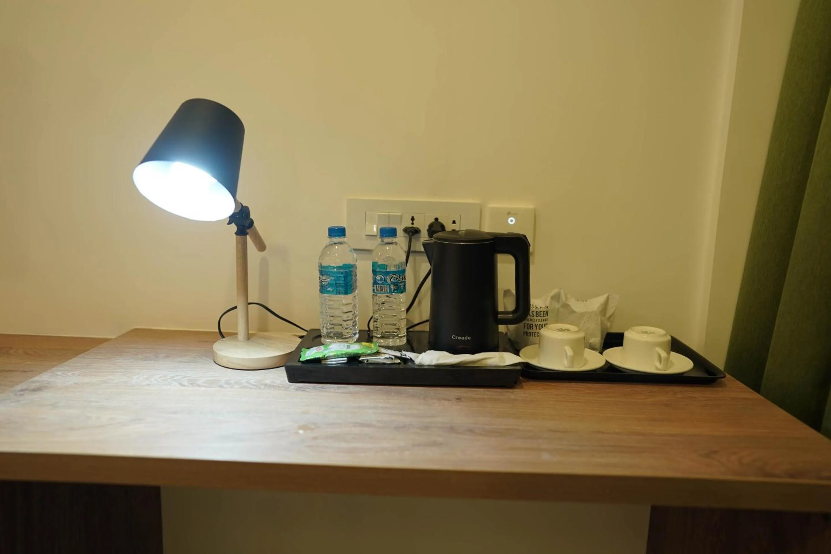 Kitchen or kitchenette in HOTEL VKJ INN Aluva