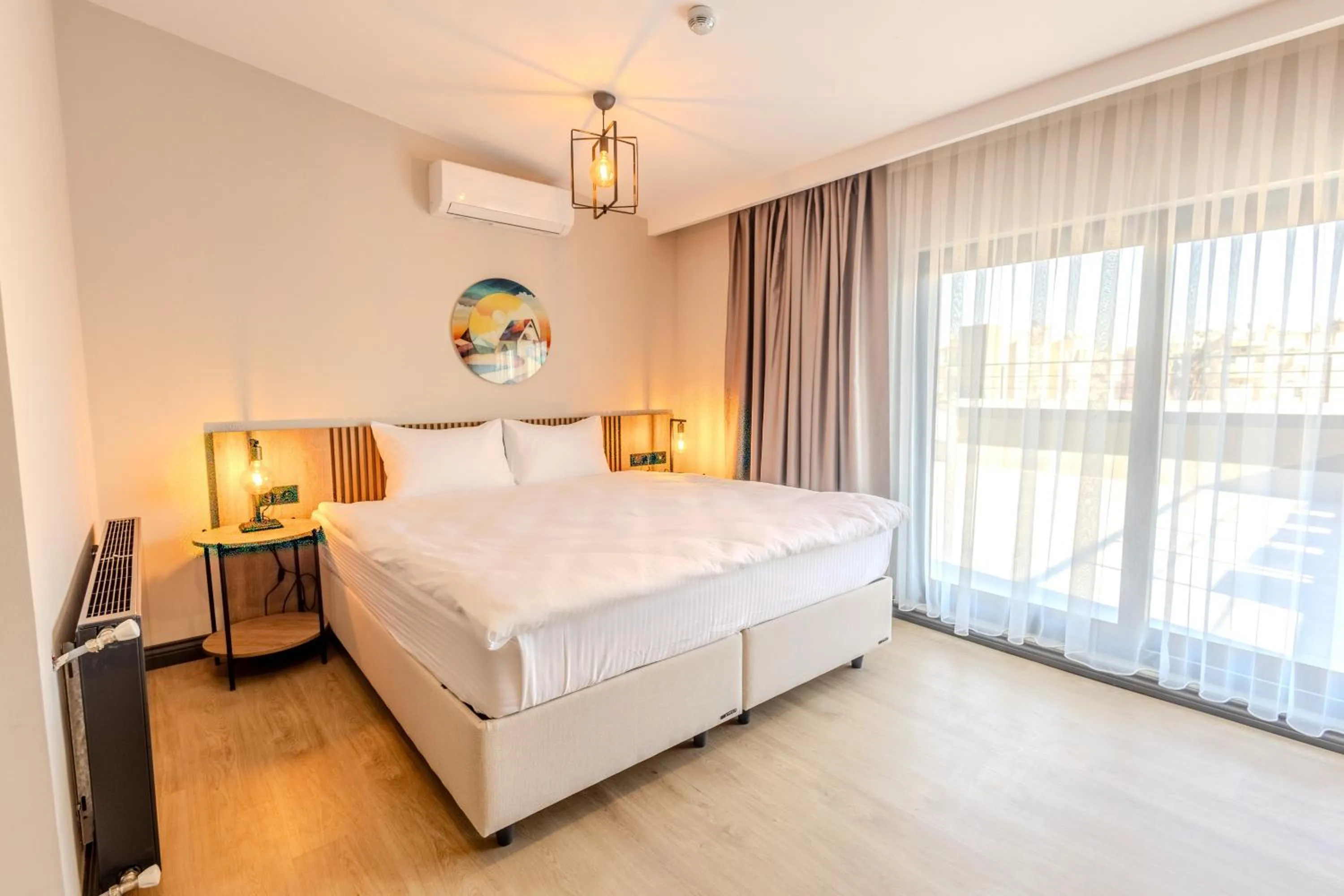 Bed in LELİKO SUITES