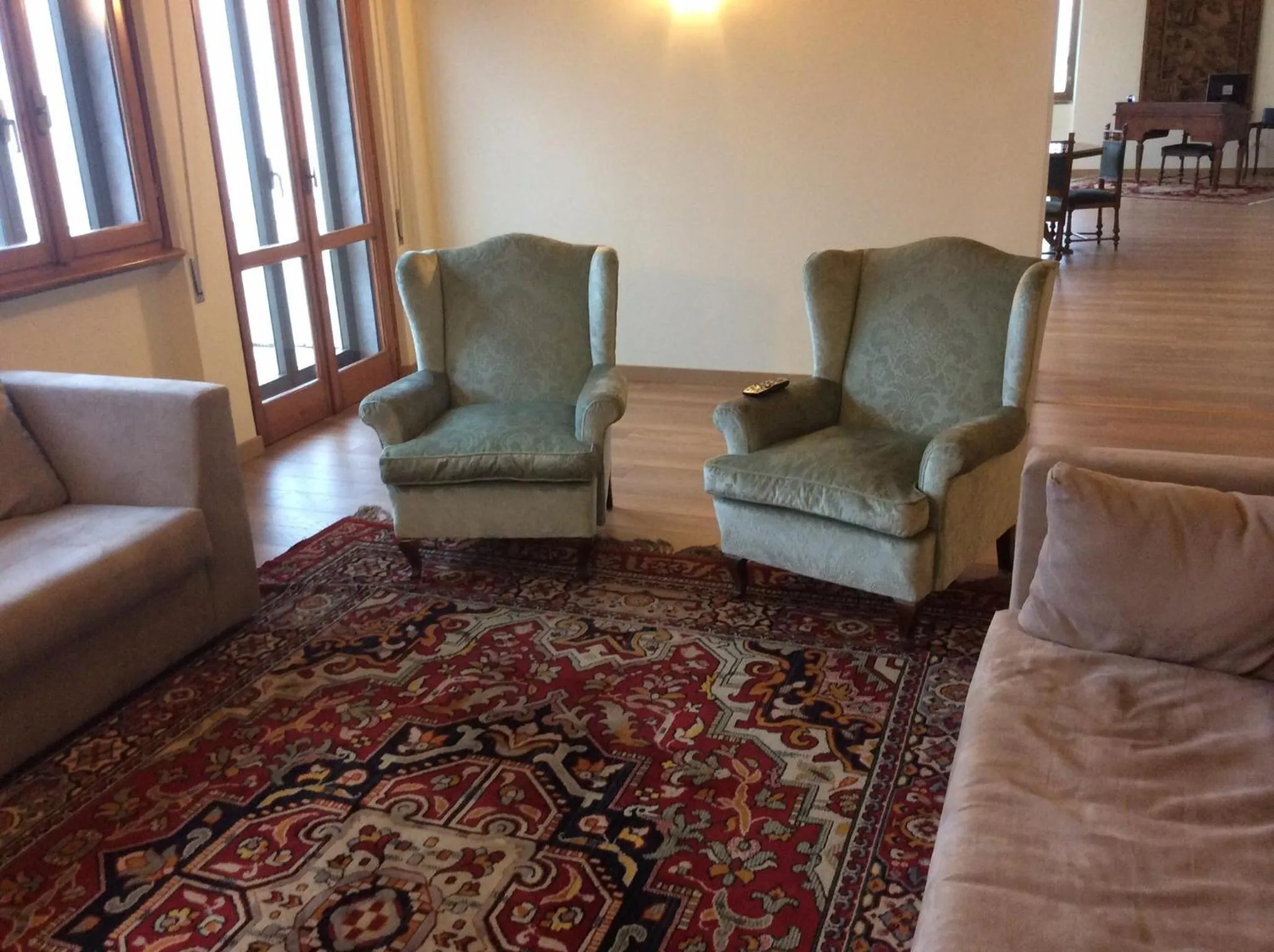 Living room in Cadorna Chalet