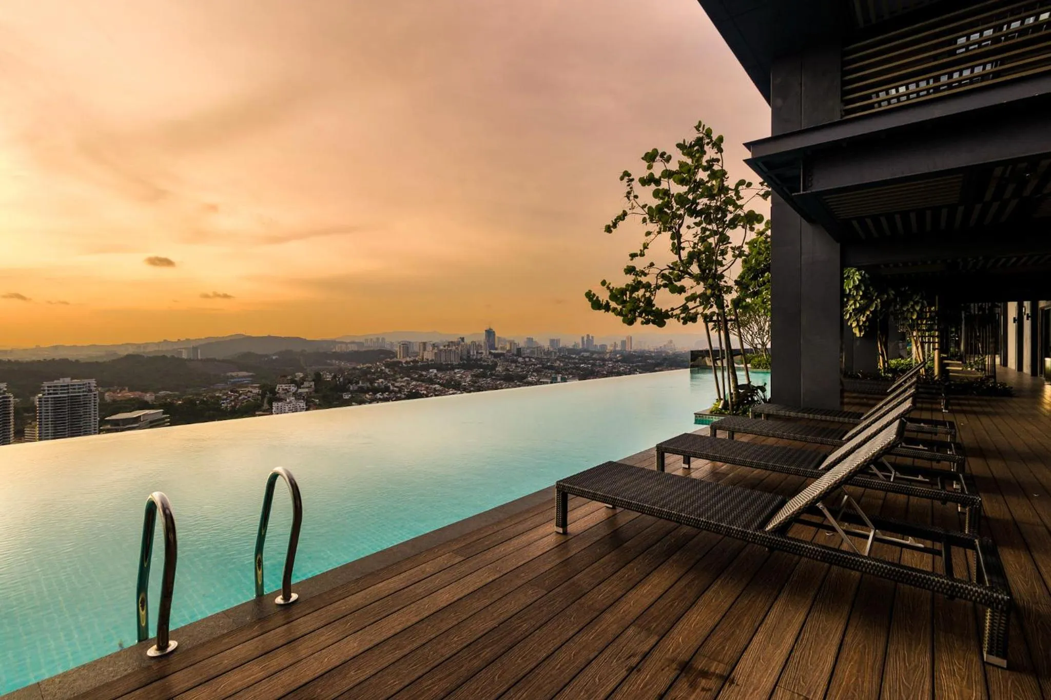 Swimming pool in ViiA Residence, Mid Valley KL