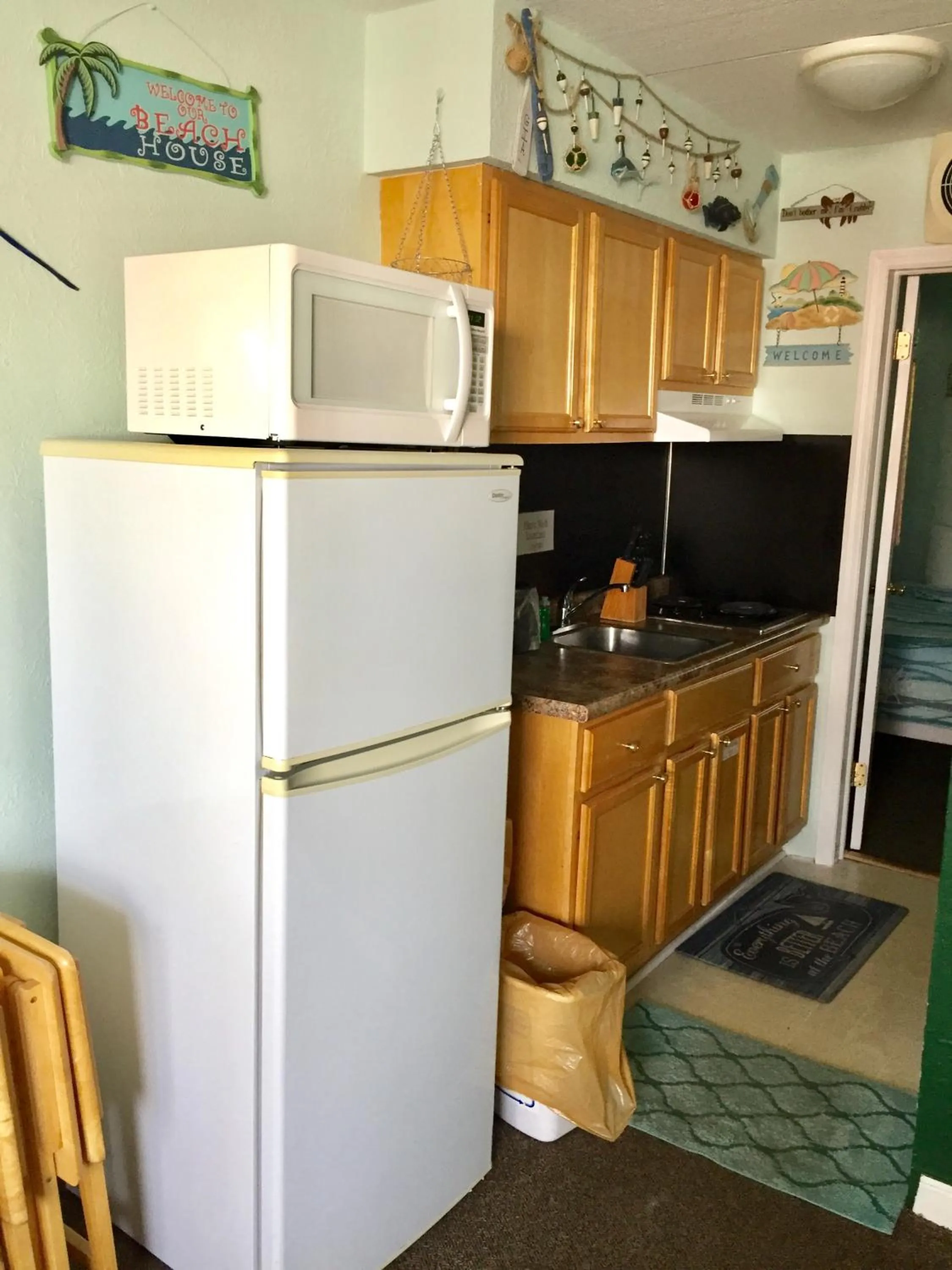 Kitchen or kitchenette in Lollipop Motel