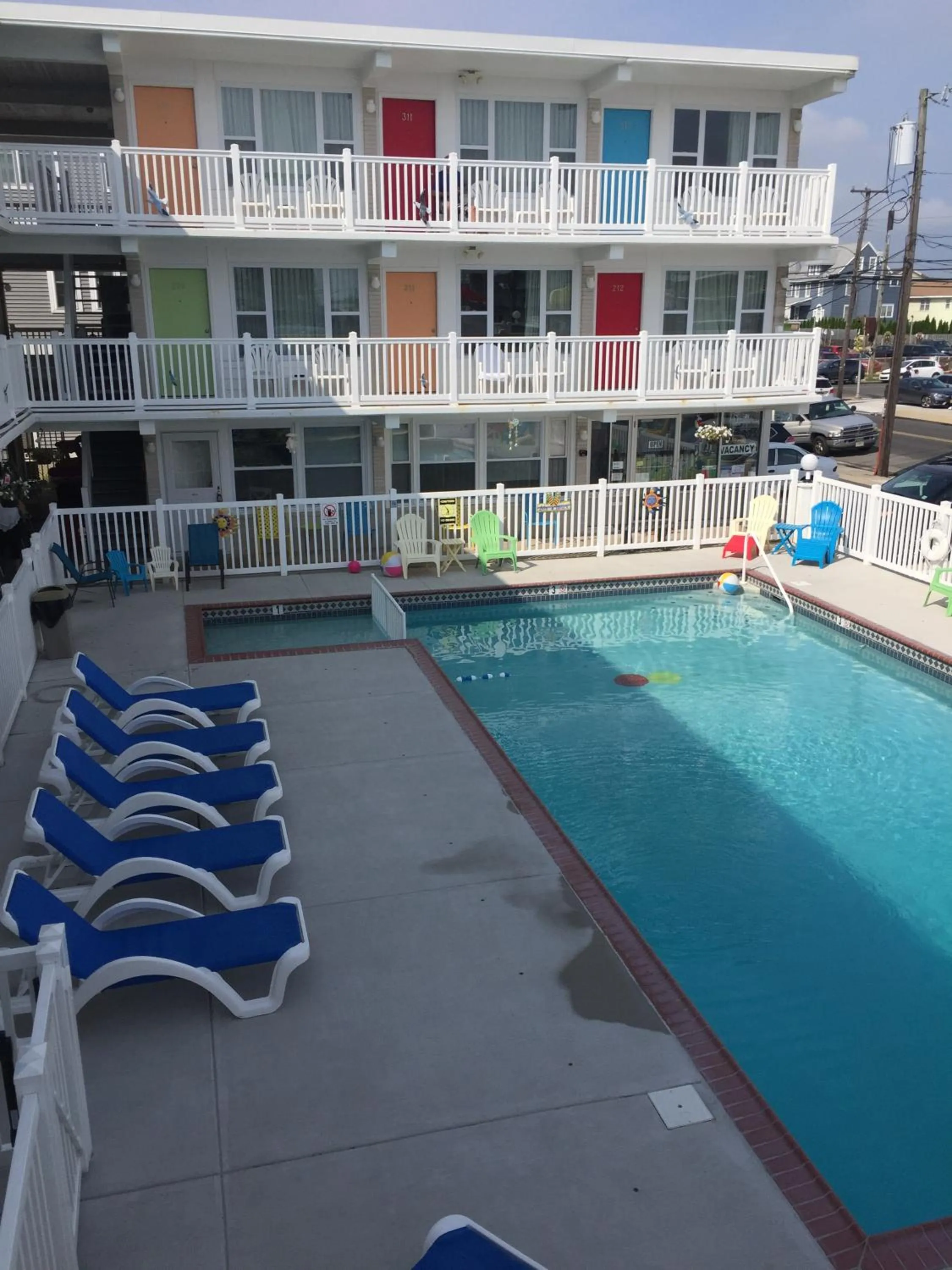 Balcony/Terrace in Lollipop Motel