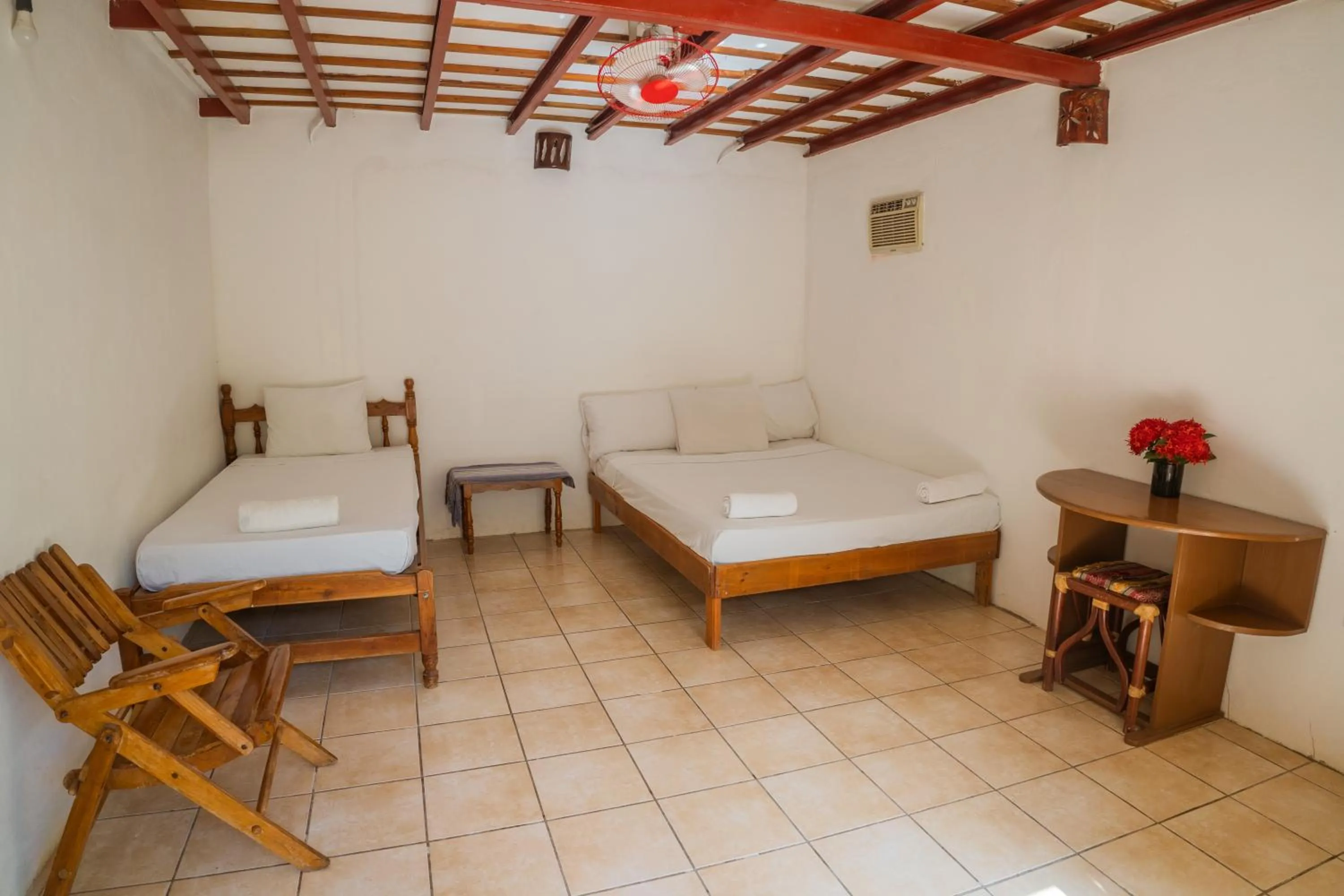 Bed in El Pacifico Hotel