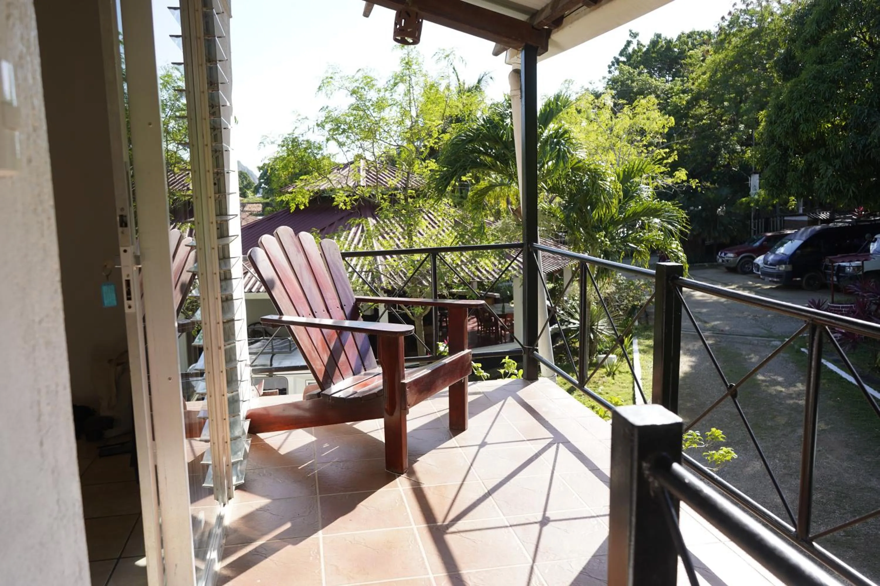Patio in El Pacifico Hotel