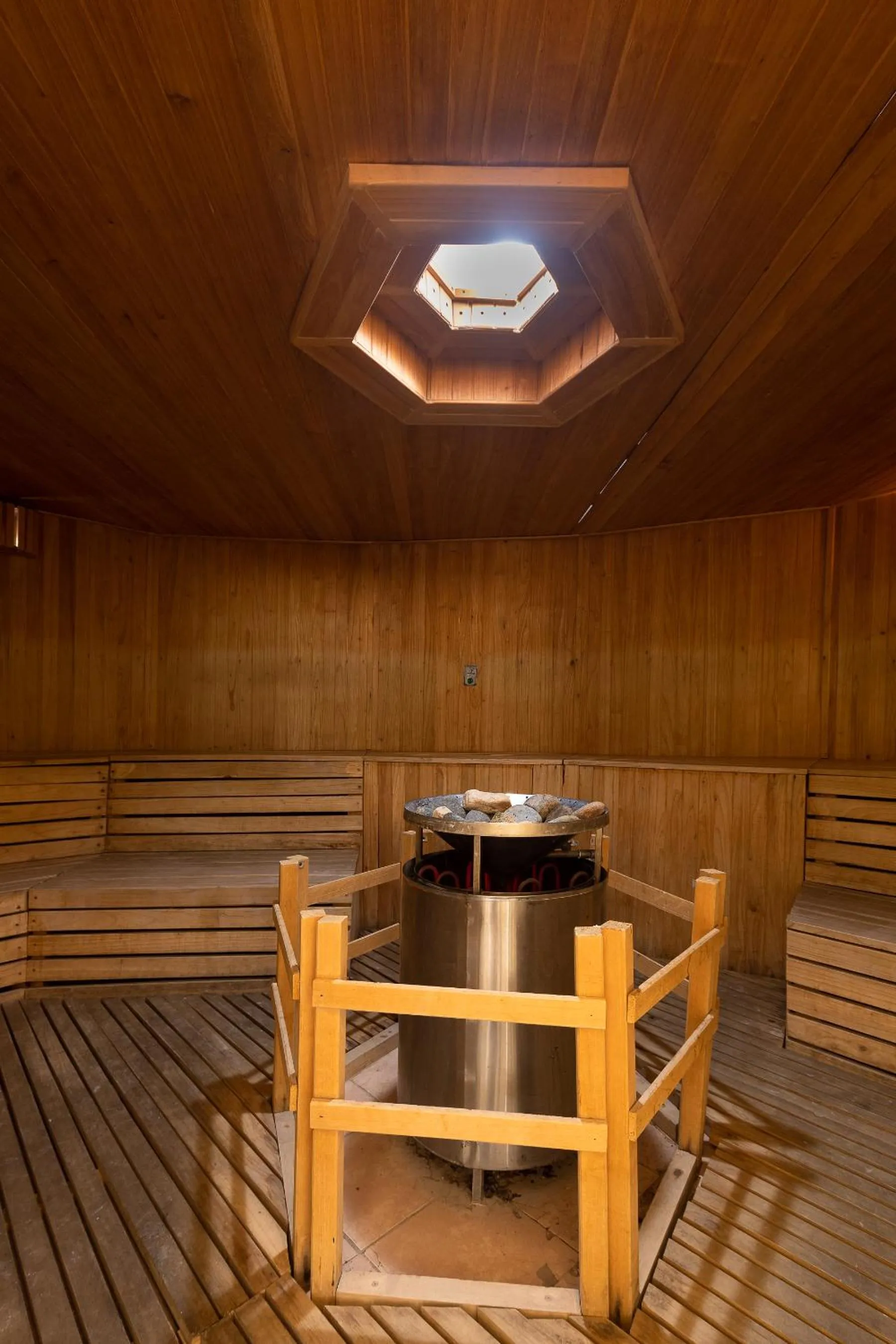 Sauna in San Miguel Plaza Hotel All Inclusive