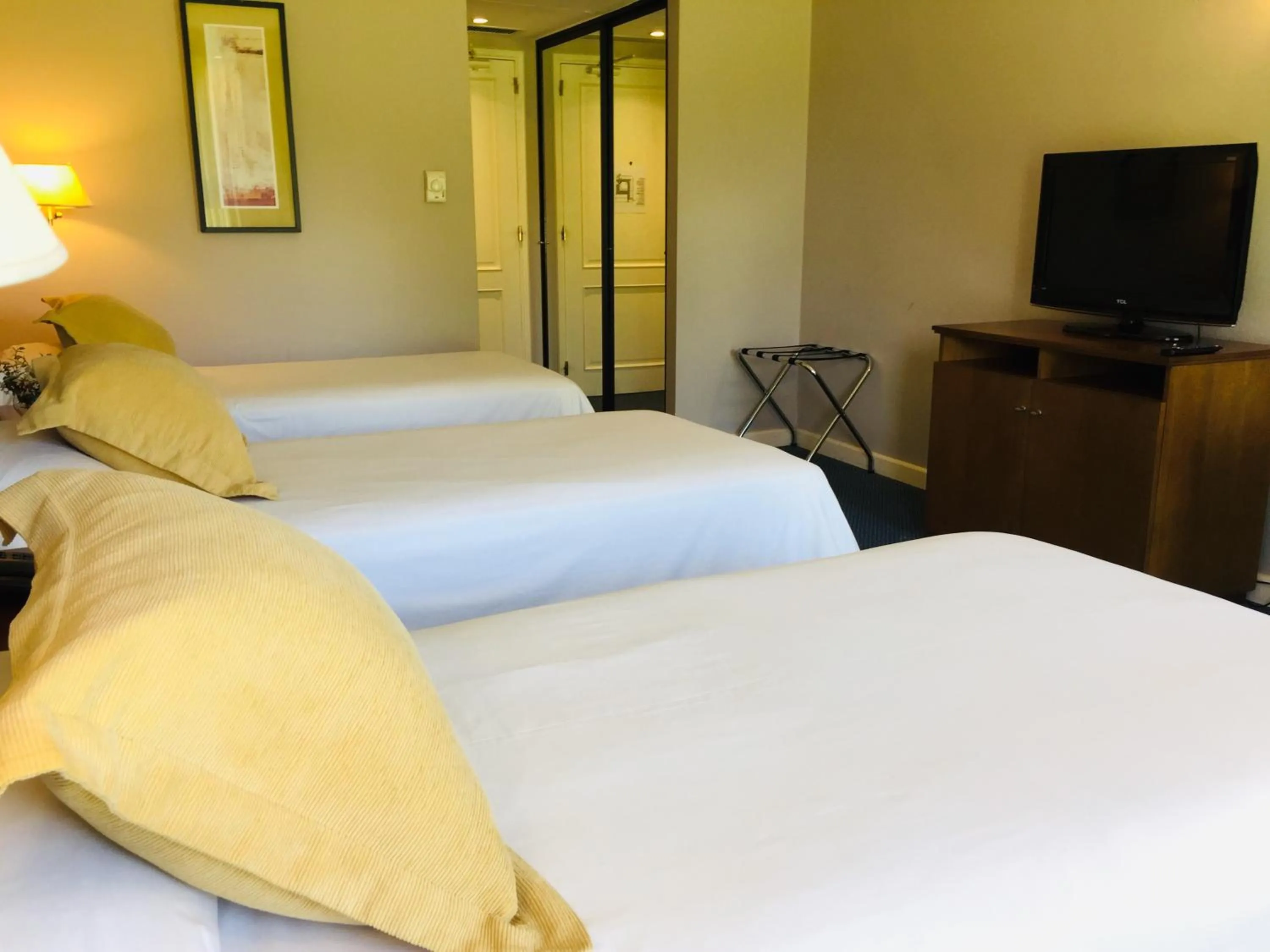 Photo of the whole room, Bed in San Miguel Plaza Hotel All Inclusive