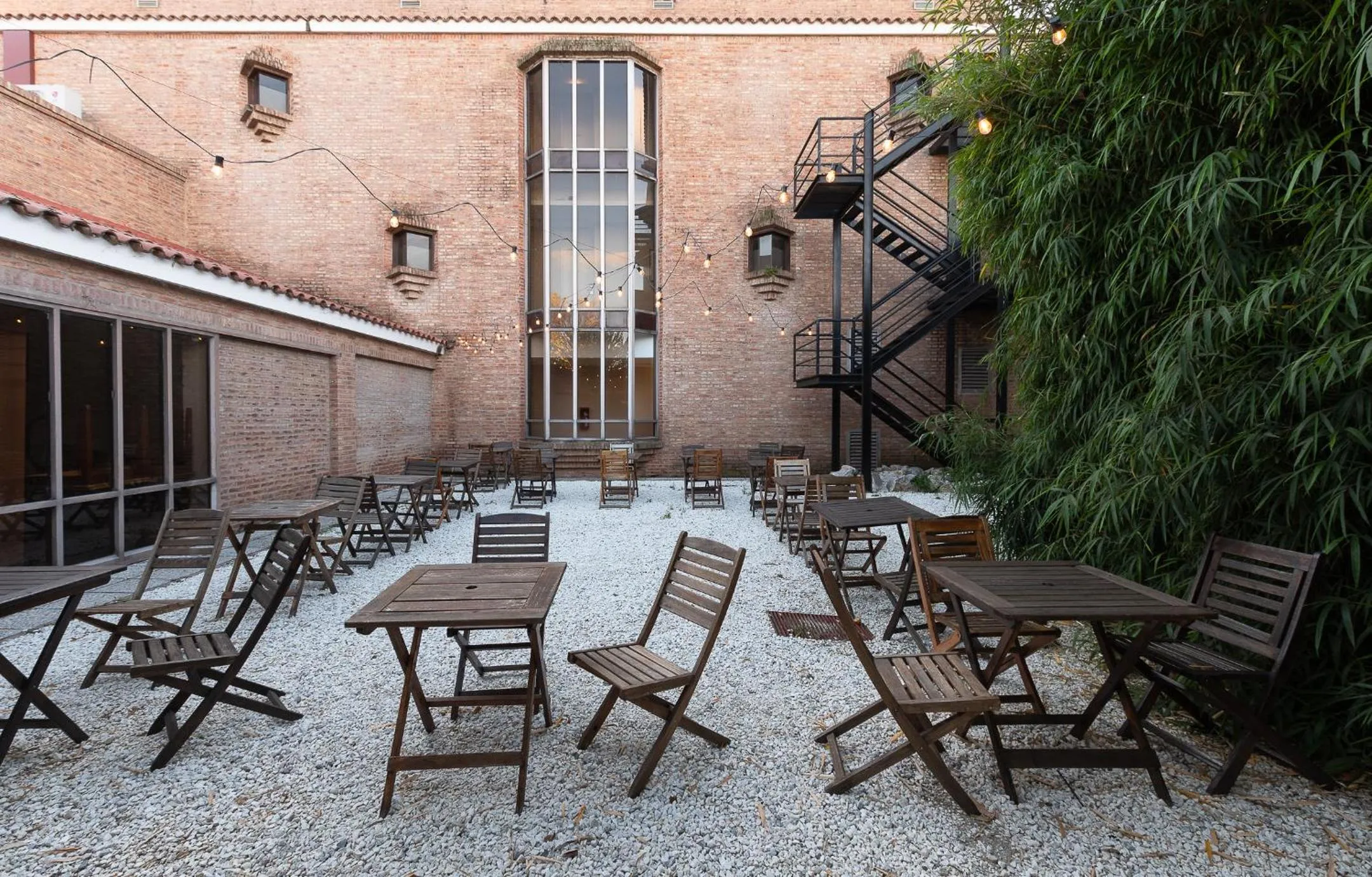 Patio in San Miguel Plaza Hotel All Inclusive