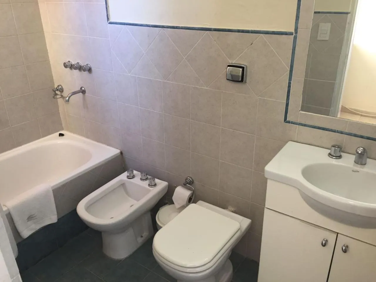 Bathroom in San Miguel Plaza Hotel All Inclusive