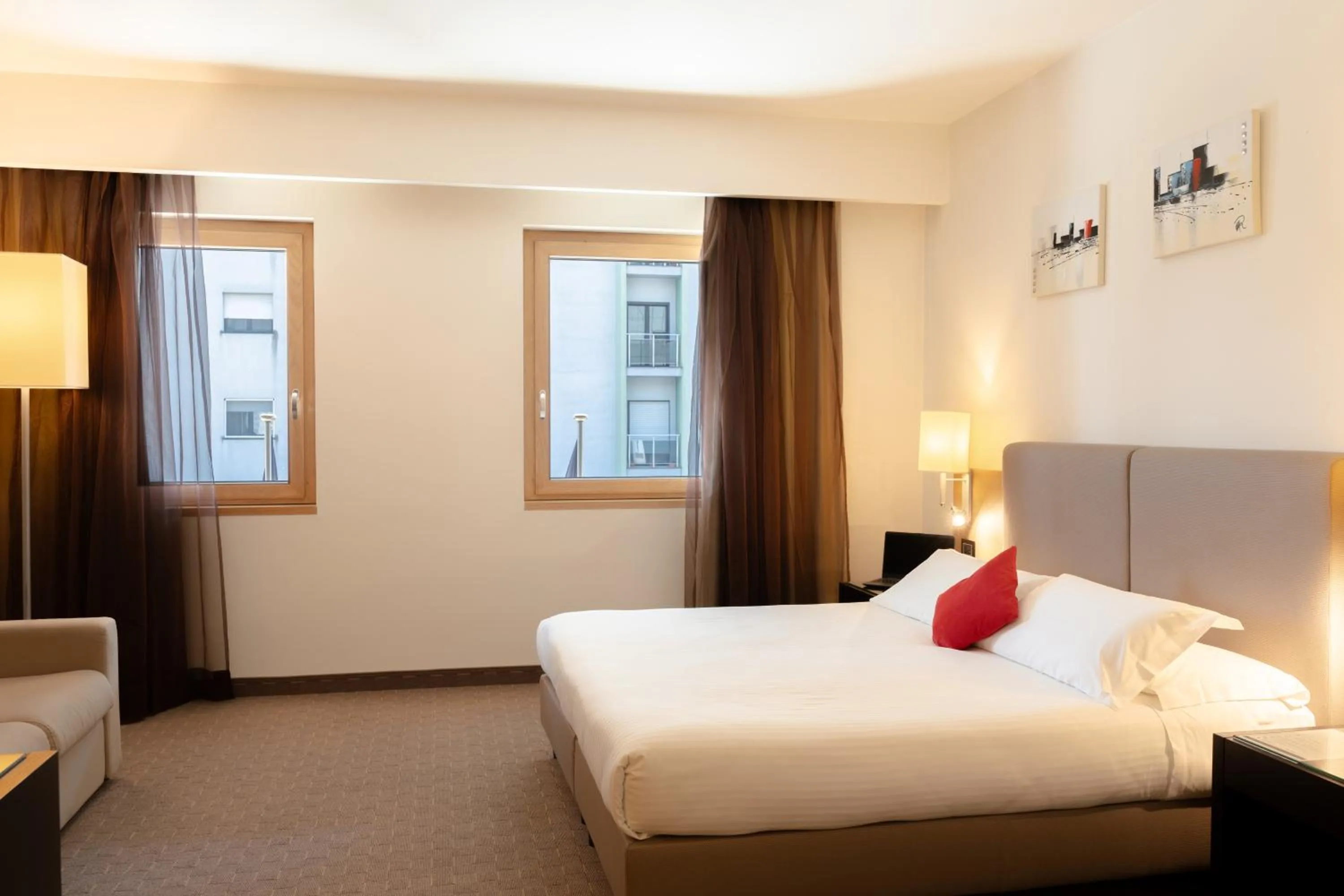 Bed in Ariha Hotel Cosenza